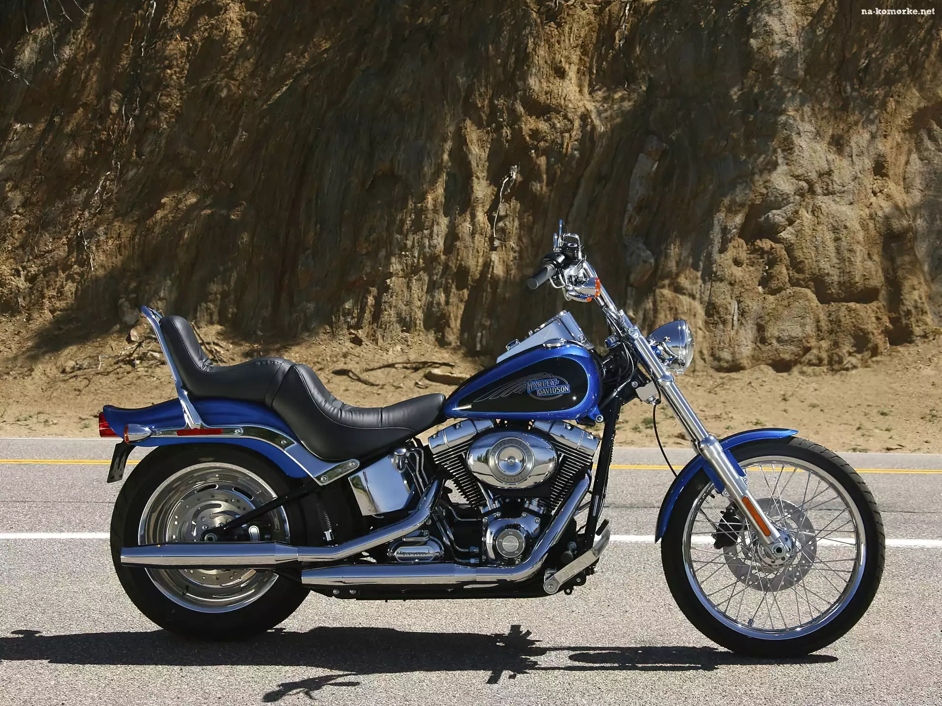 Chopper, Harley Davidson Softail Custom