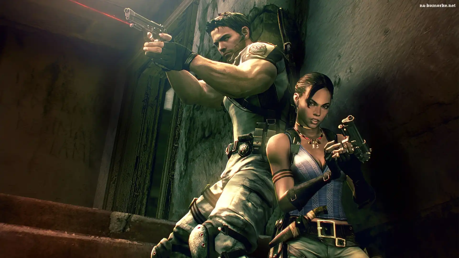 Chris, Sheva, Resident Evil 5