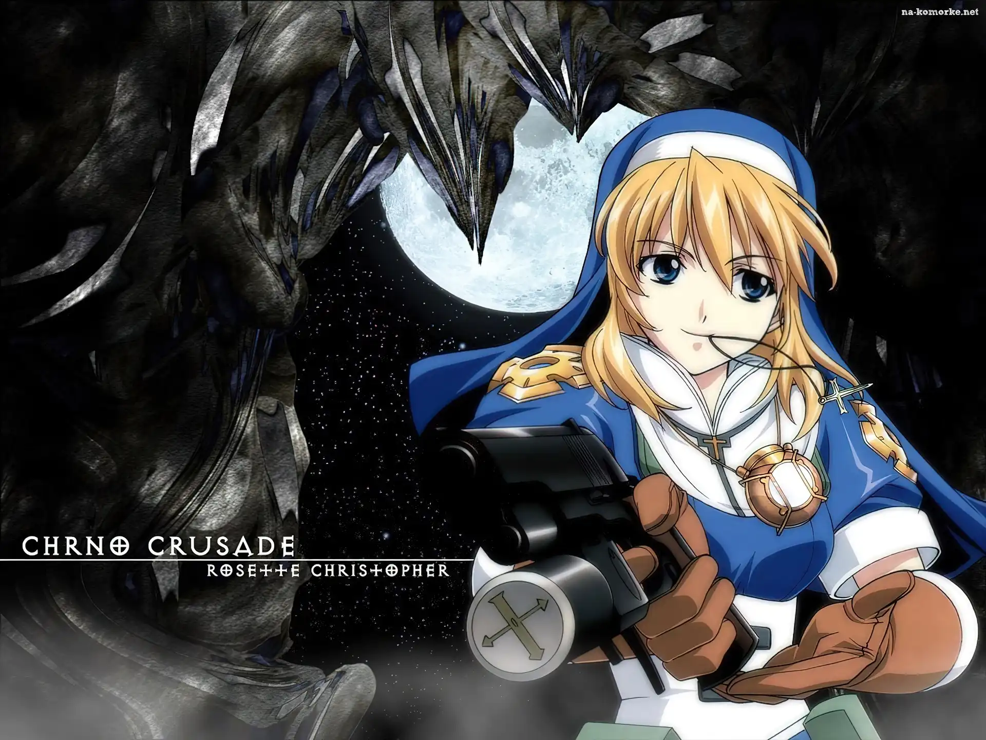 Chrono Crusade, pistolet, dziewczyna