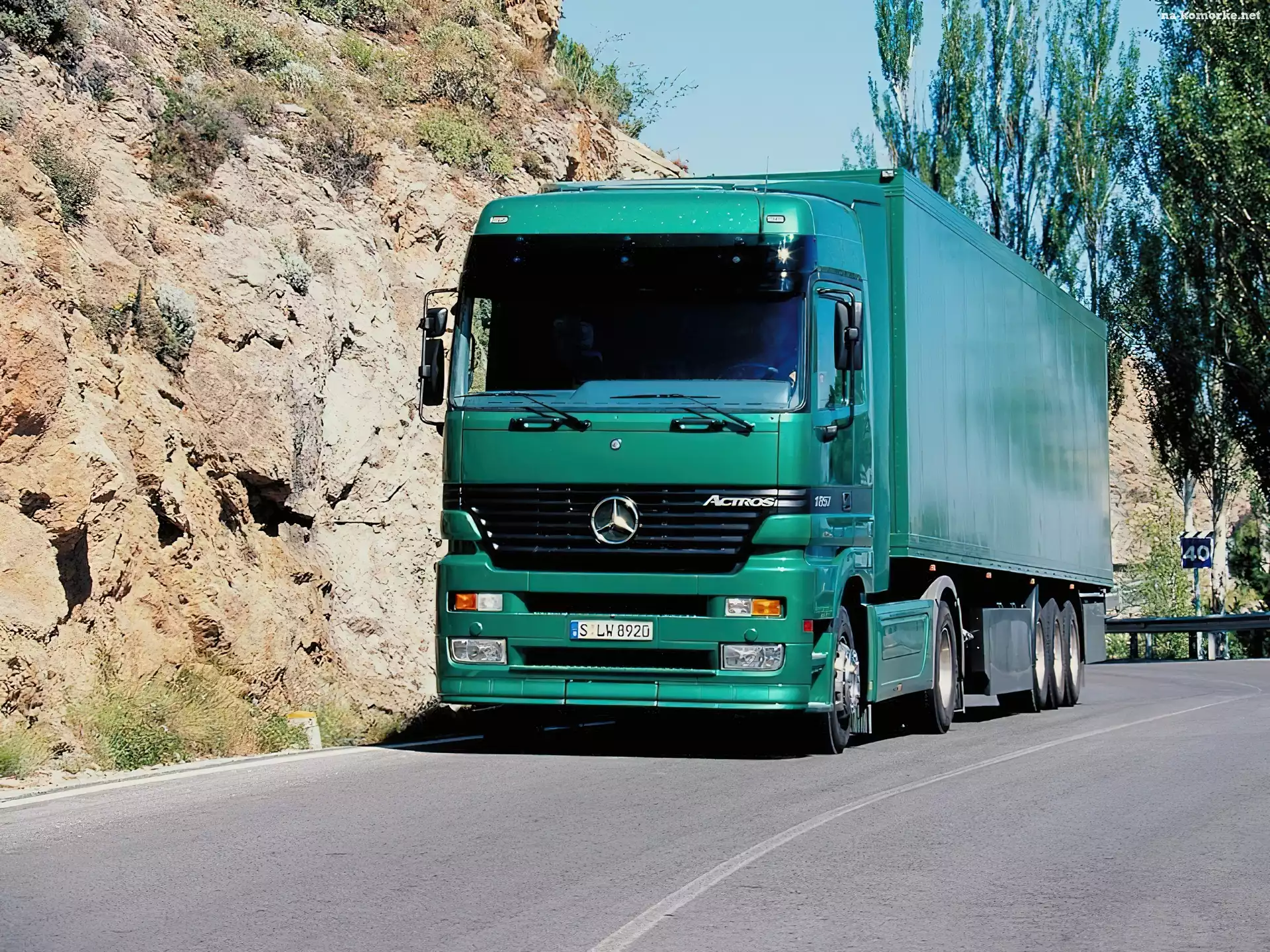 CiÄ…gnik Mercedes, CiÄ…gnik i Przyczepa