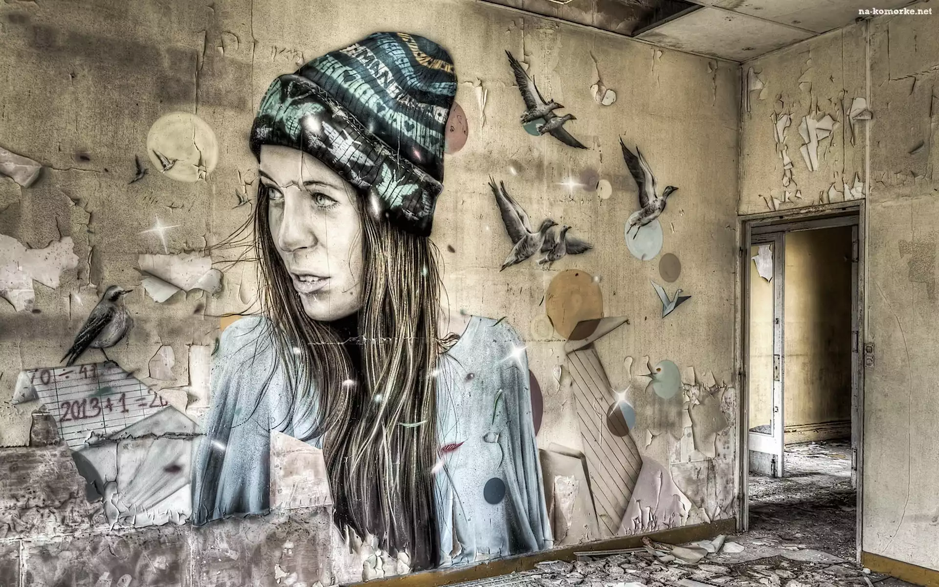 Åšciana, Grafiti
