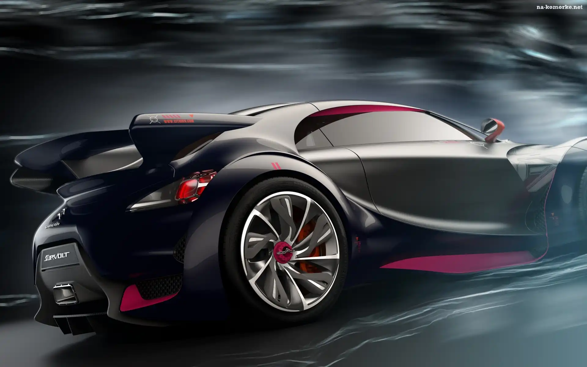 Citroen Survolt, Aerodynamika, Dyfuzor