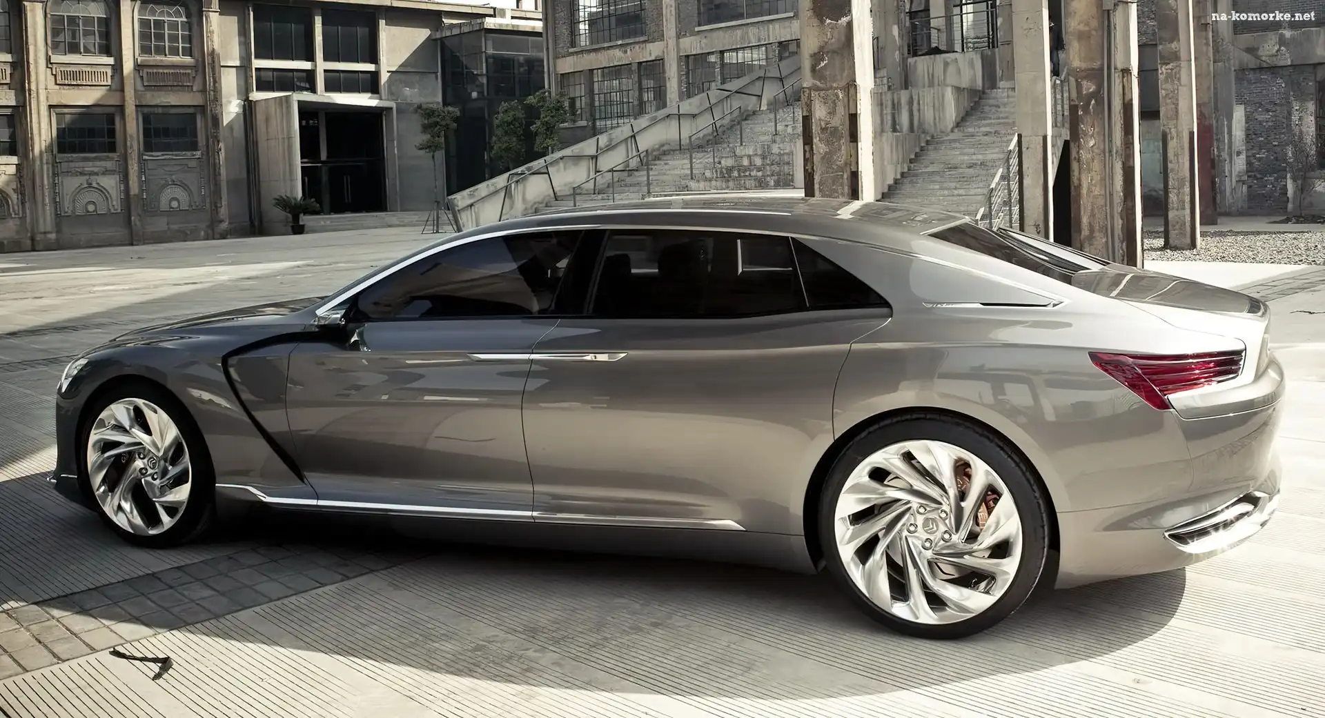 Citroen Metropolis, Szyby, Ciemne