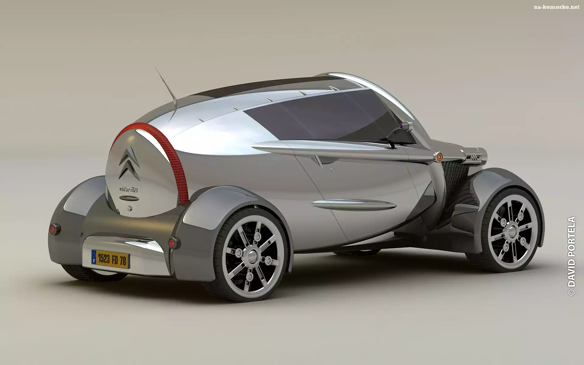 Citroen 2CV, Futurystyczne, Nadwozie