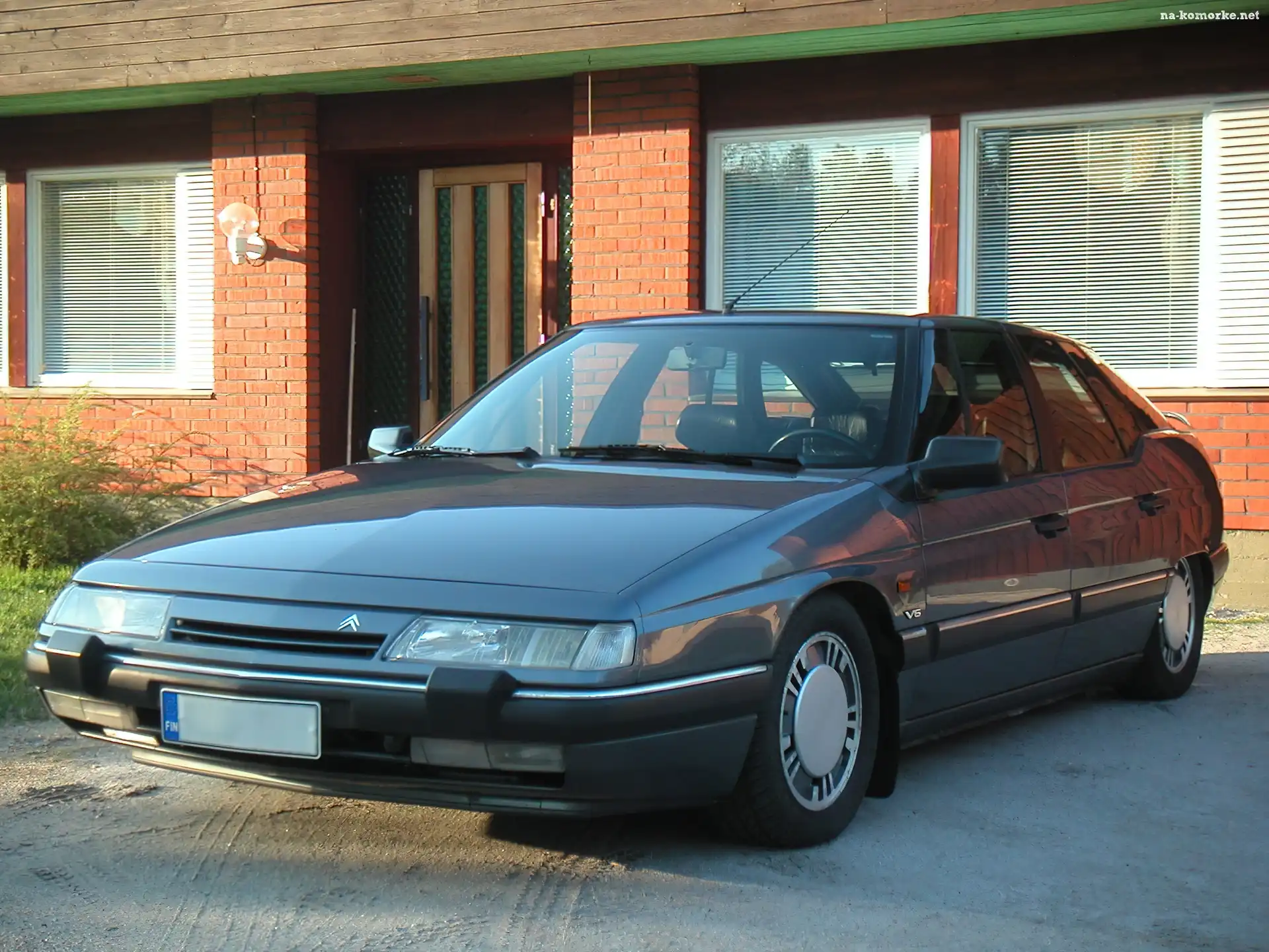 Citroen XM, Przód, Maska, Zderzak