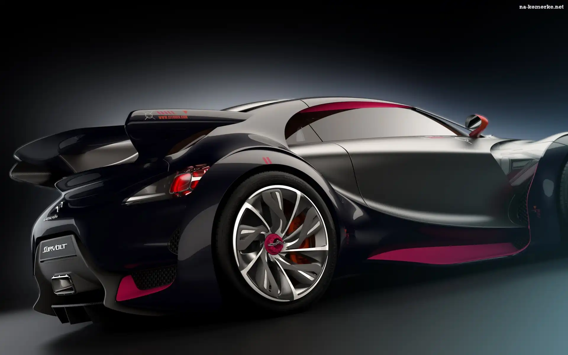 Citroen Survolt, Nadkole, Alufelga