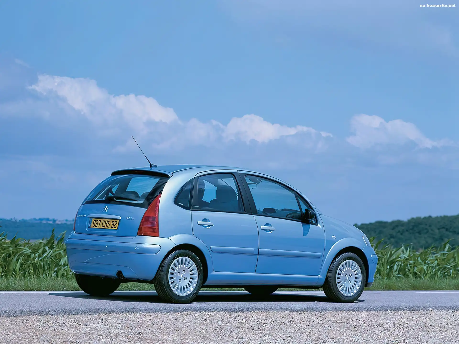 Niebieski, Citroen C3