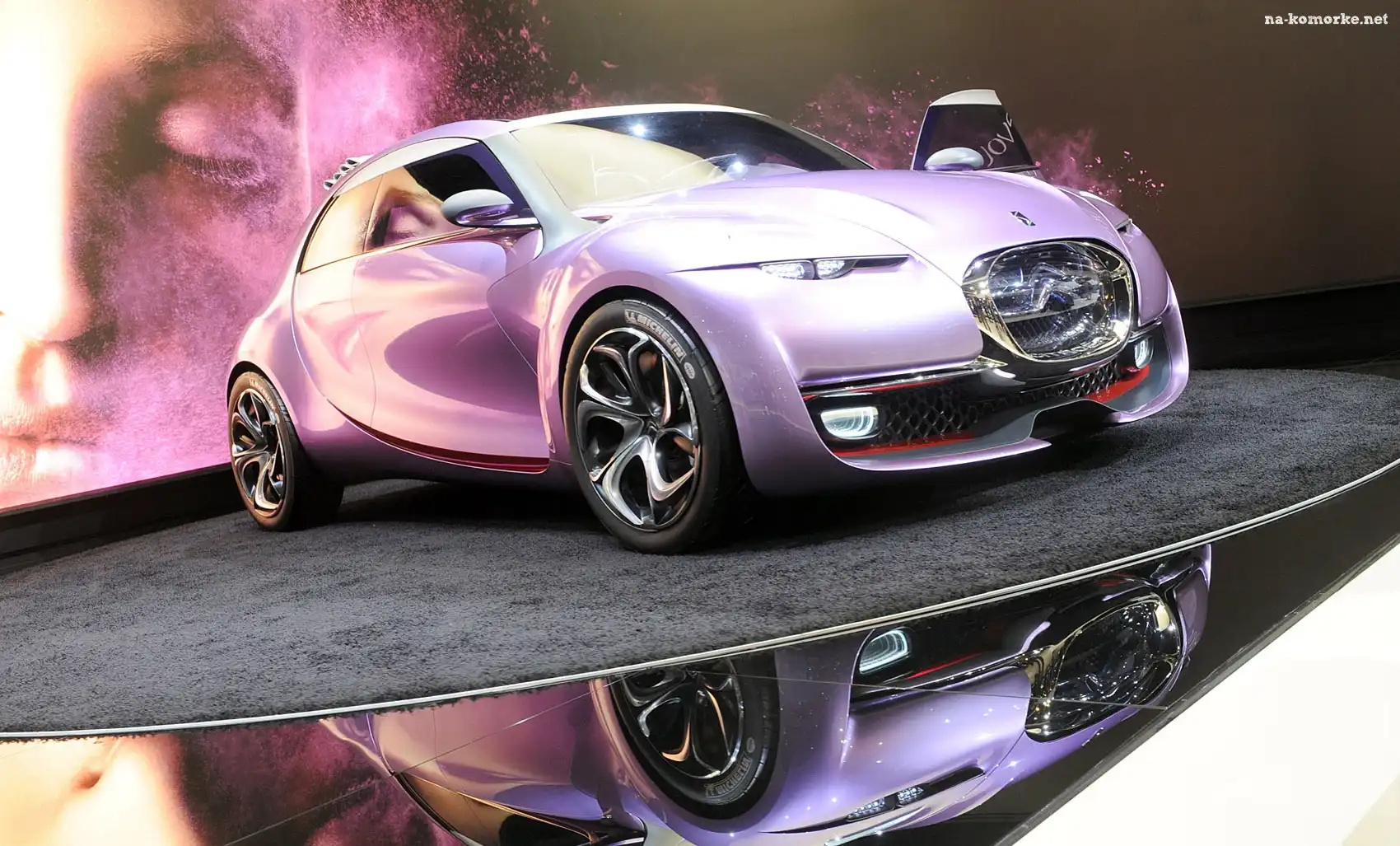 Citroen Revolte, Kształt, Odbicie, Futurystyczny
