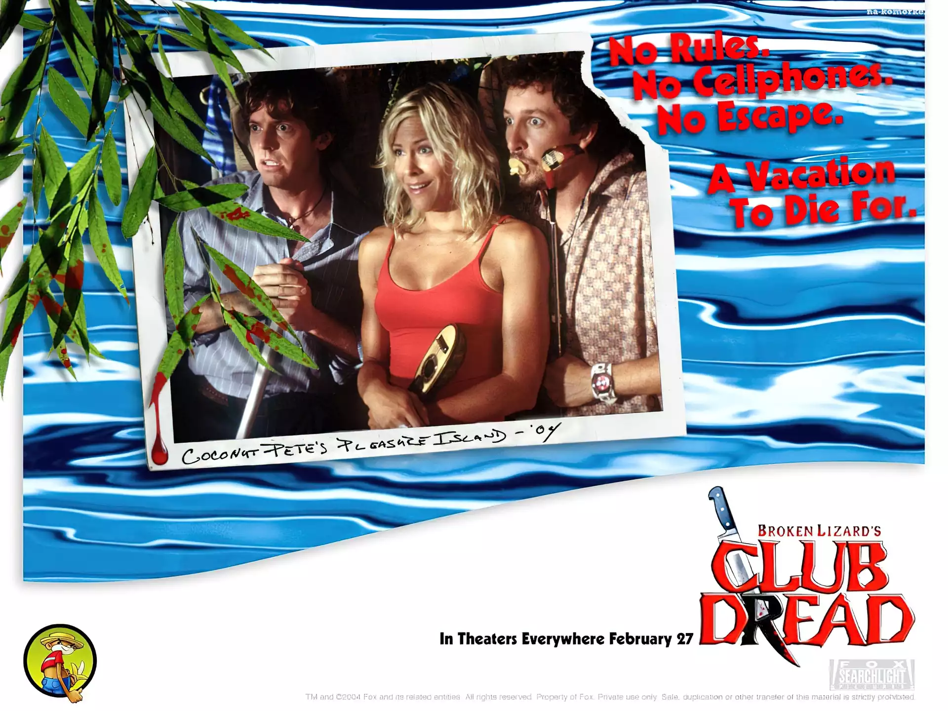 Club Dread, zdziwienie, Brittany Daniel, mężczyźni