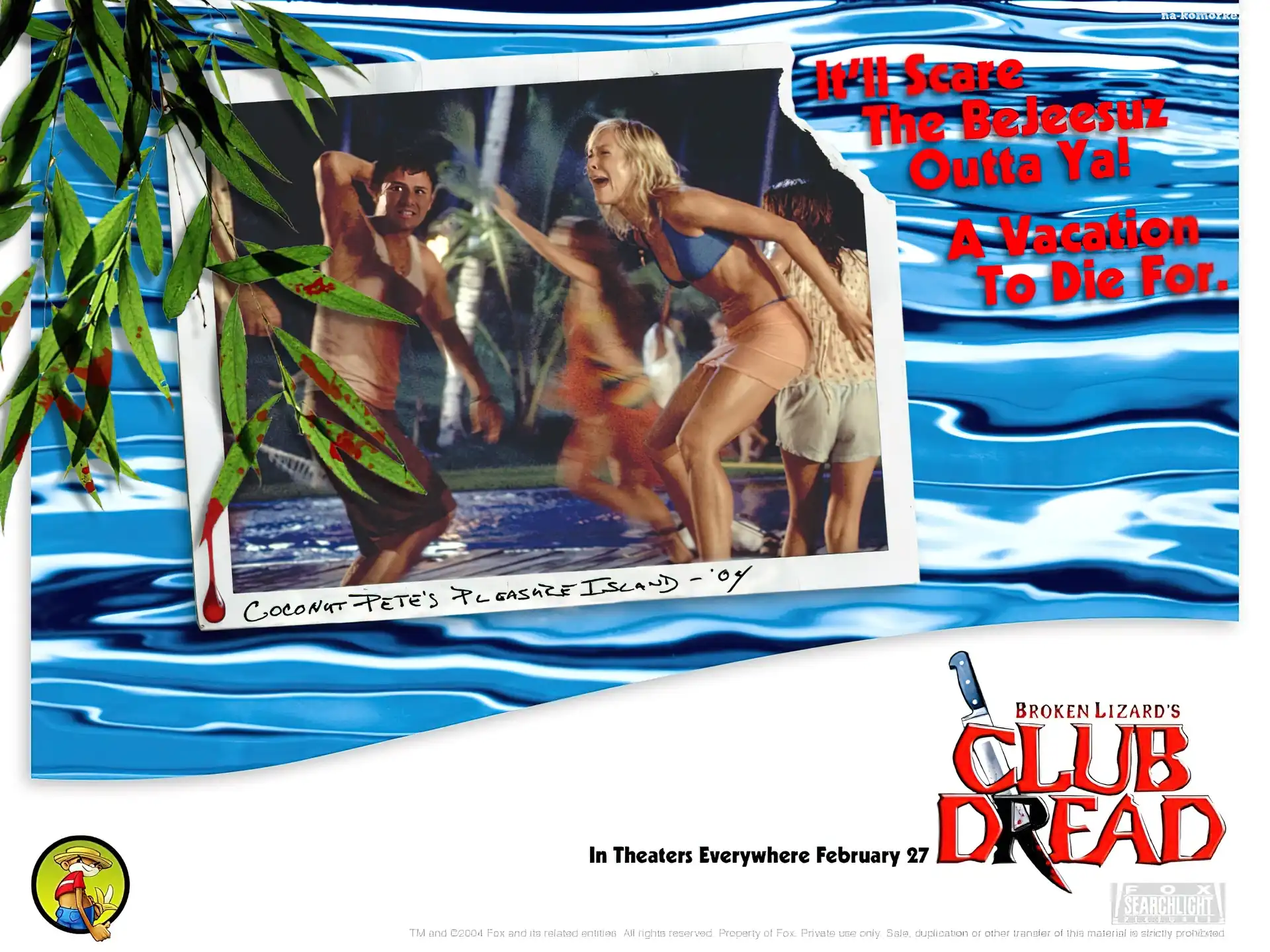 Club Dread, Brittany Daniel, ludzie, palmy