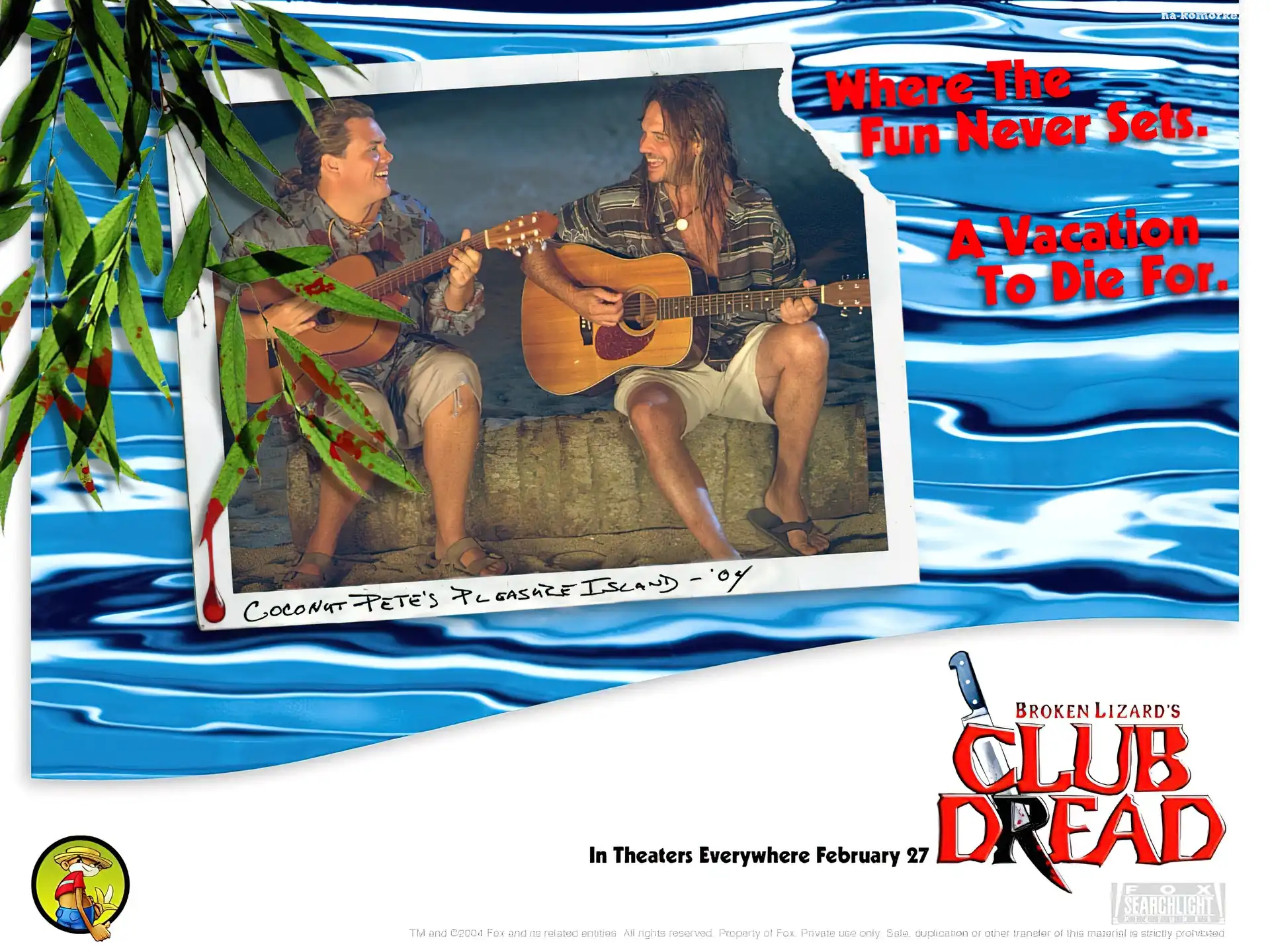 Club Dread, napisy, mężczyźni, gitara