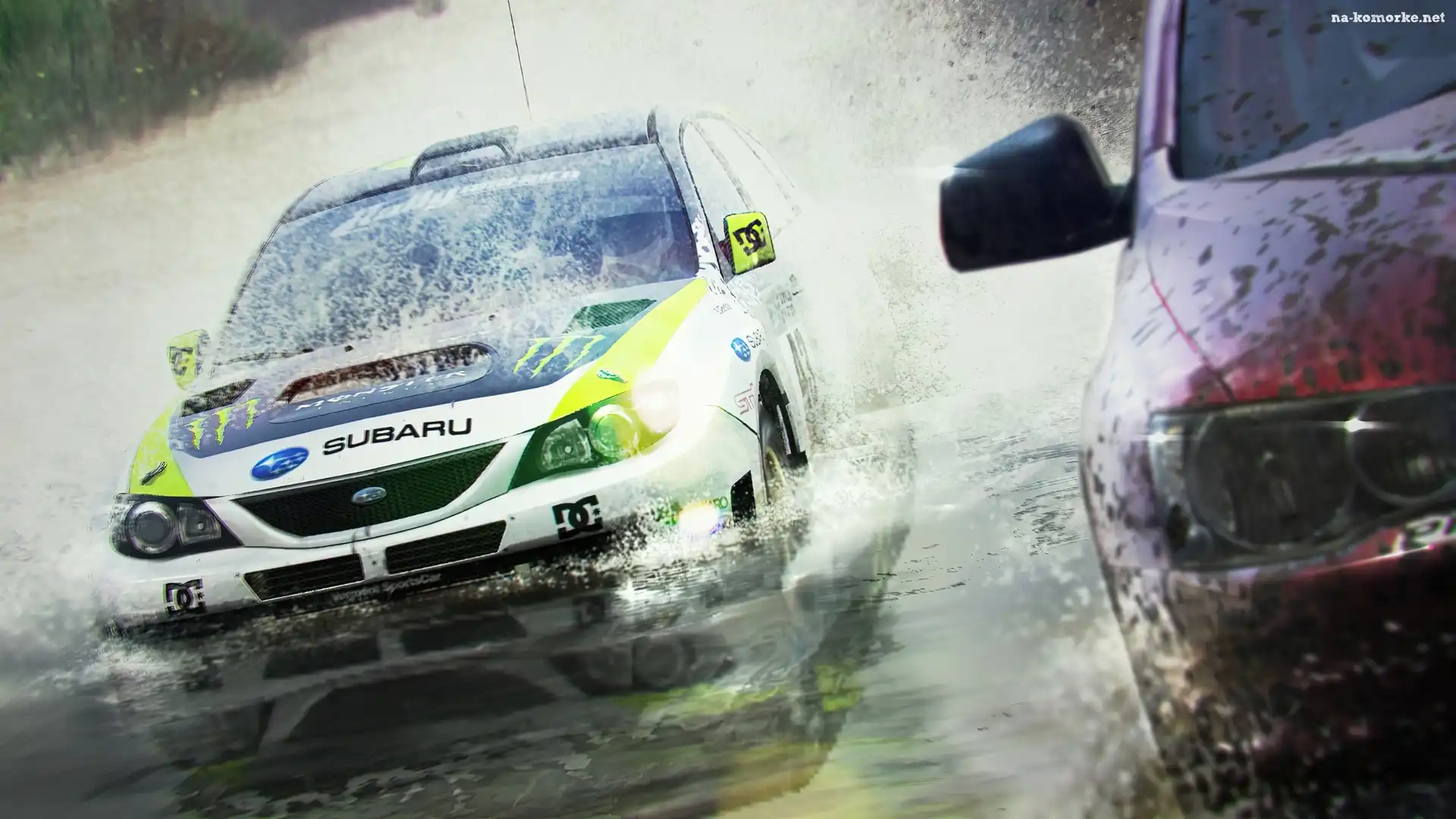 Colin McRae: DiRT 2, Woda