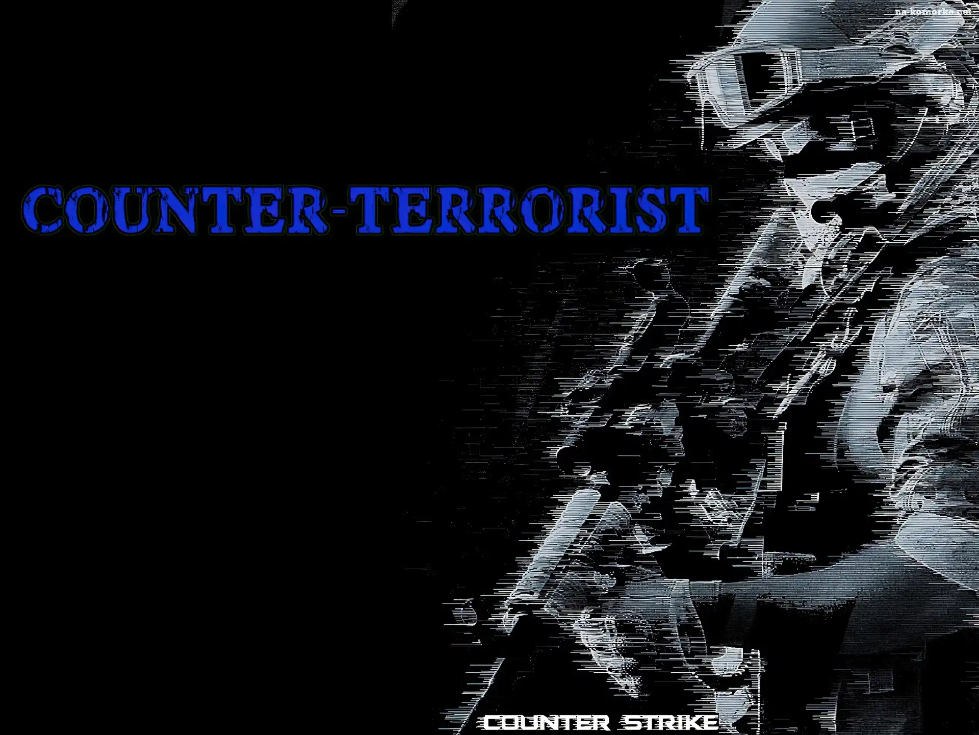 Ct, Cs, Counter Strike, Żołnierz, Antyterrorysta, Broń