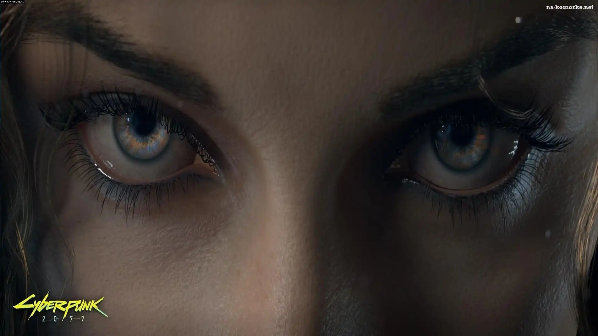 Cyberpunk 2077, Kobieta, Oczy