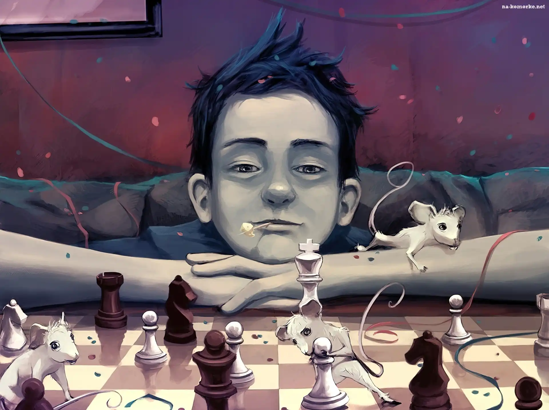 Cyril Rolando, Chłopiec, Szachy