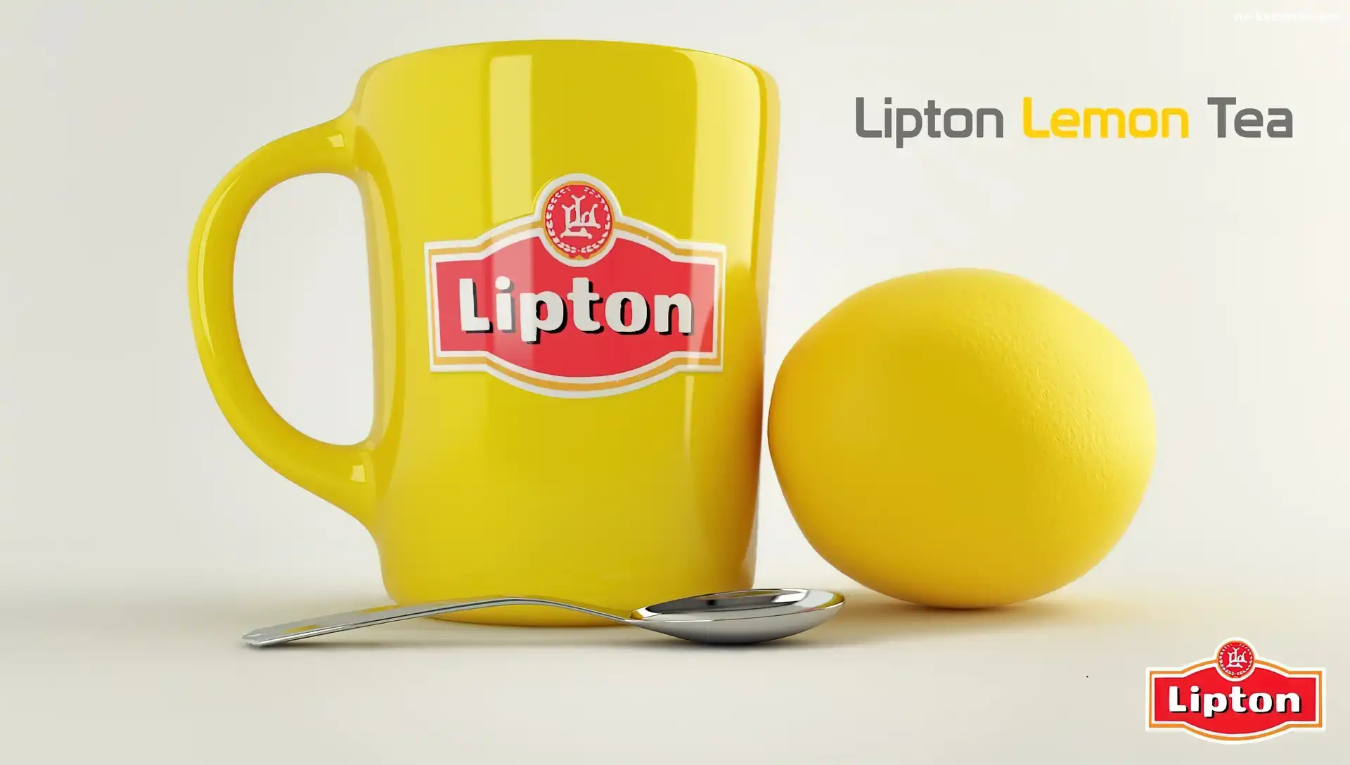 Lipton, Tea, Kubek, Lemon, Cytryna