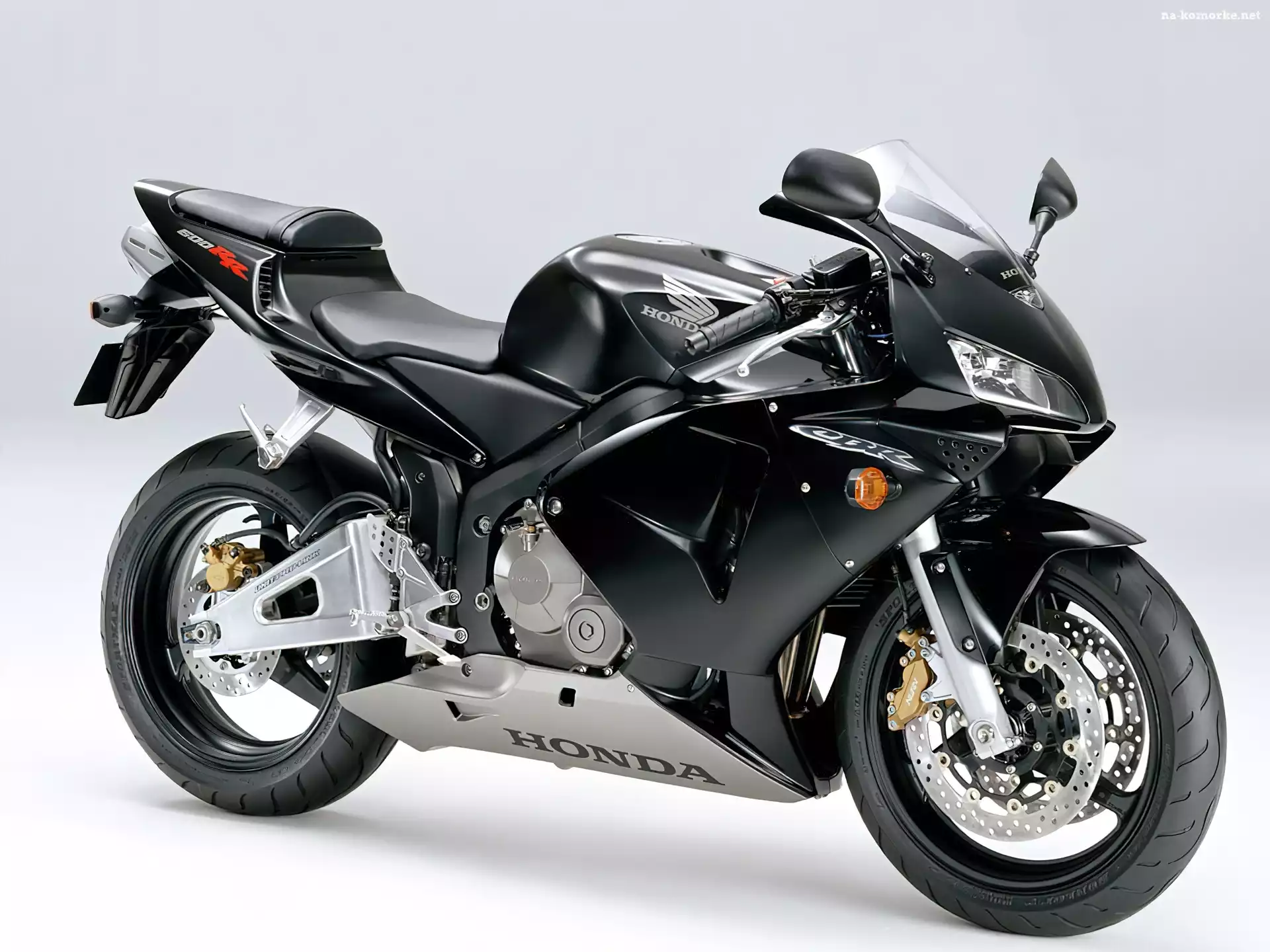 Czarna, 600, Honda, CBR