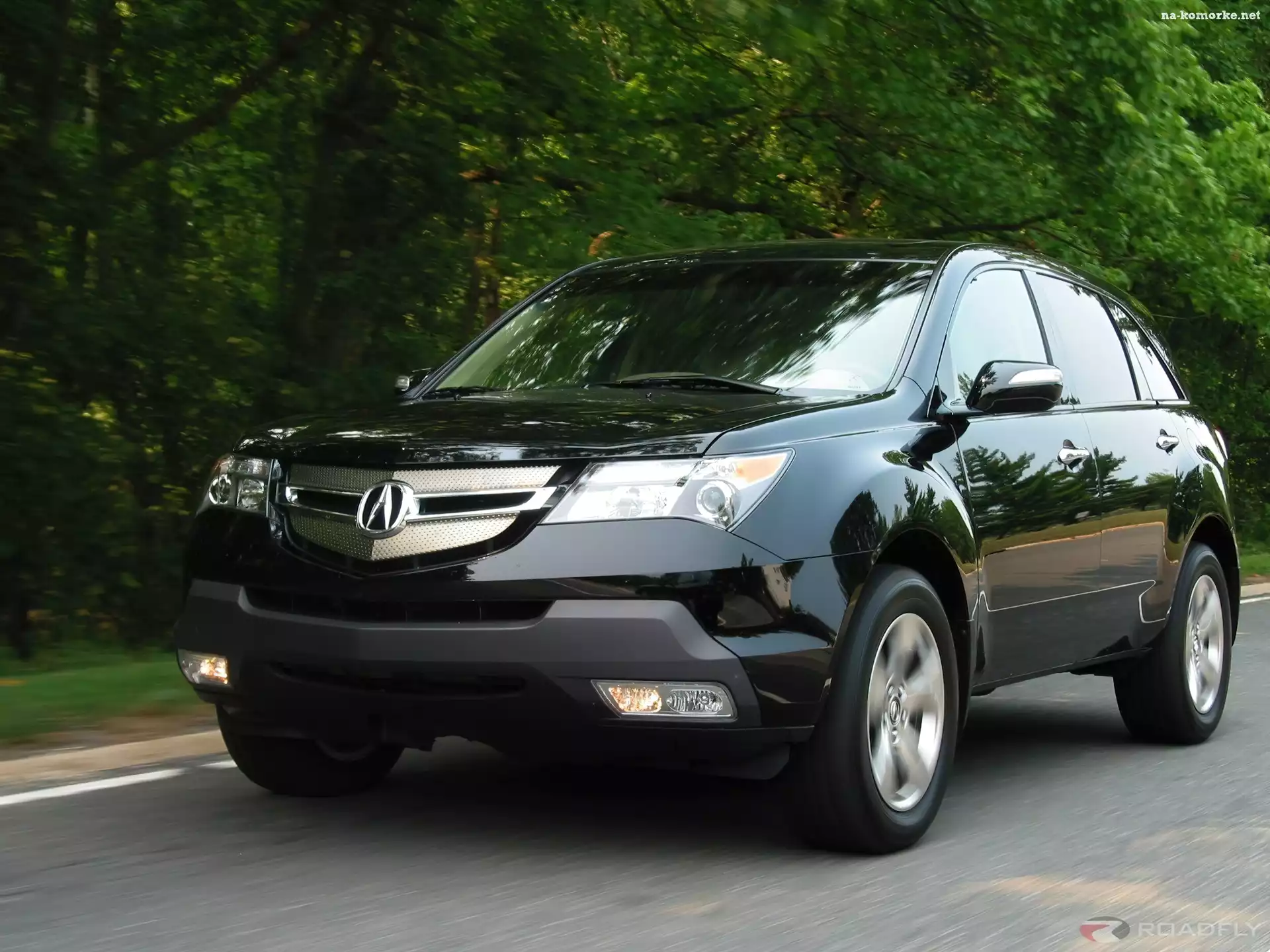 Czarna, Trasa, Acura MDX, Ruch