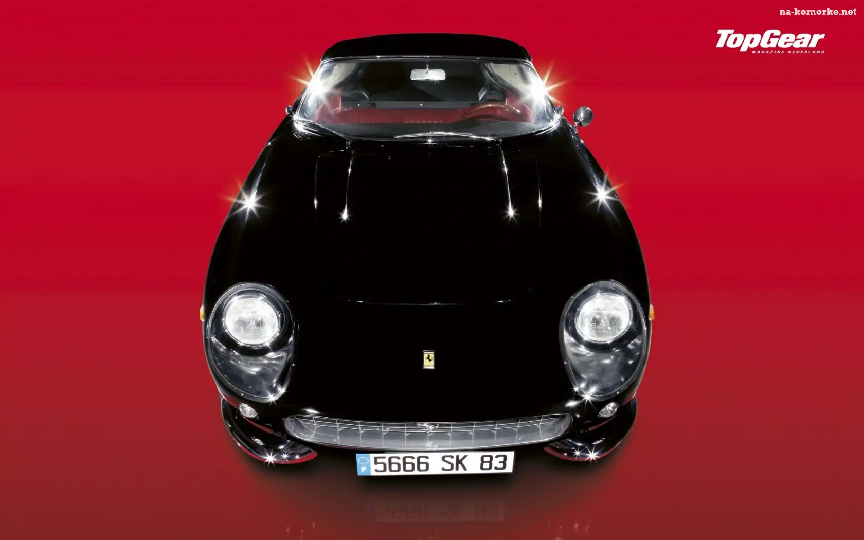 Czarne, Ferrari 275, TopGear