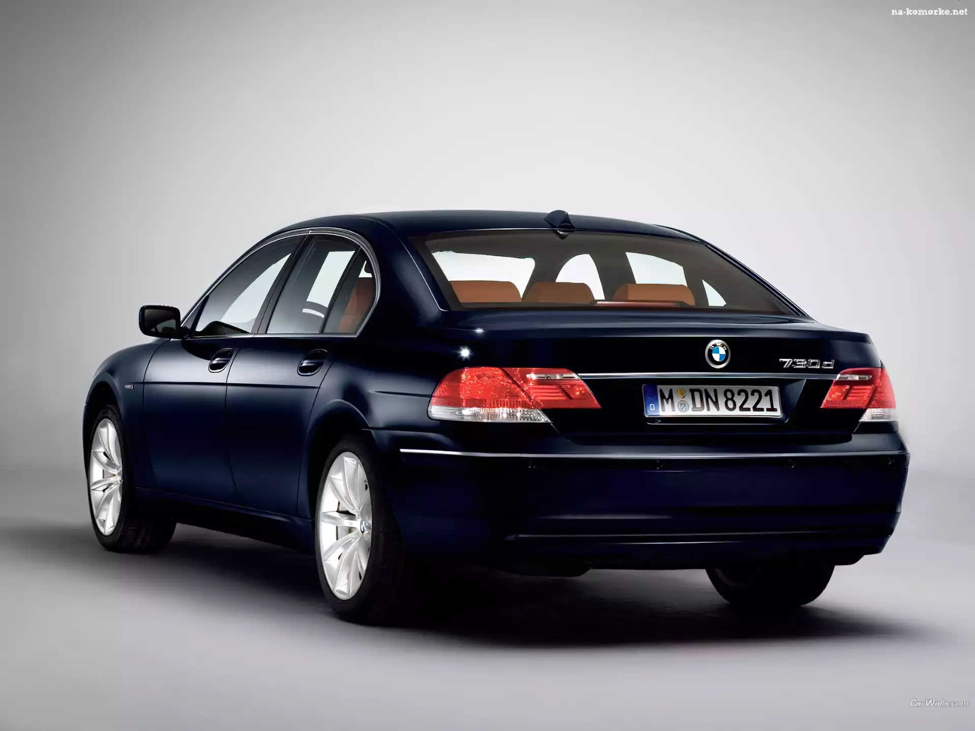 Czarny, E65, Mat, BMW 7