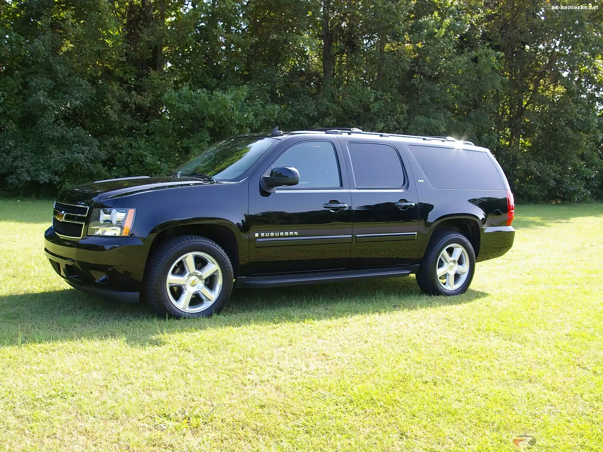 Czarny, Szyby, Chevrolet Suburban, Przyciemnione