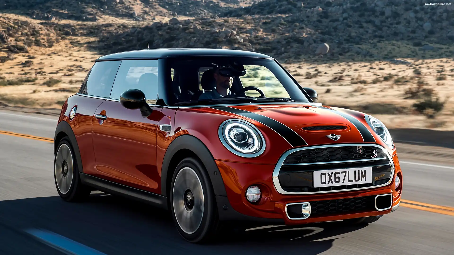 Droga, Czerwone, Mini Cooper S Hardtop, 2Door, 2018