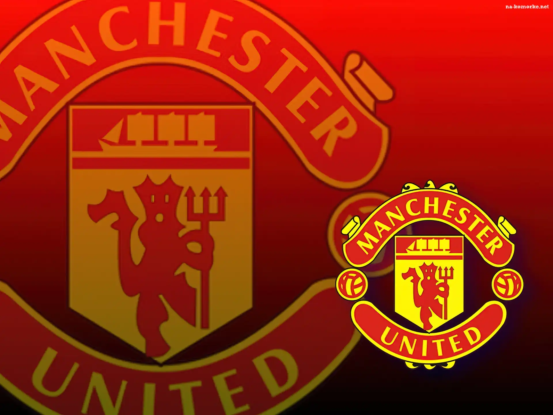 Czerwone, Logo, Manchester United