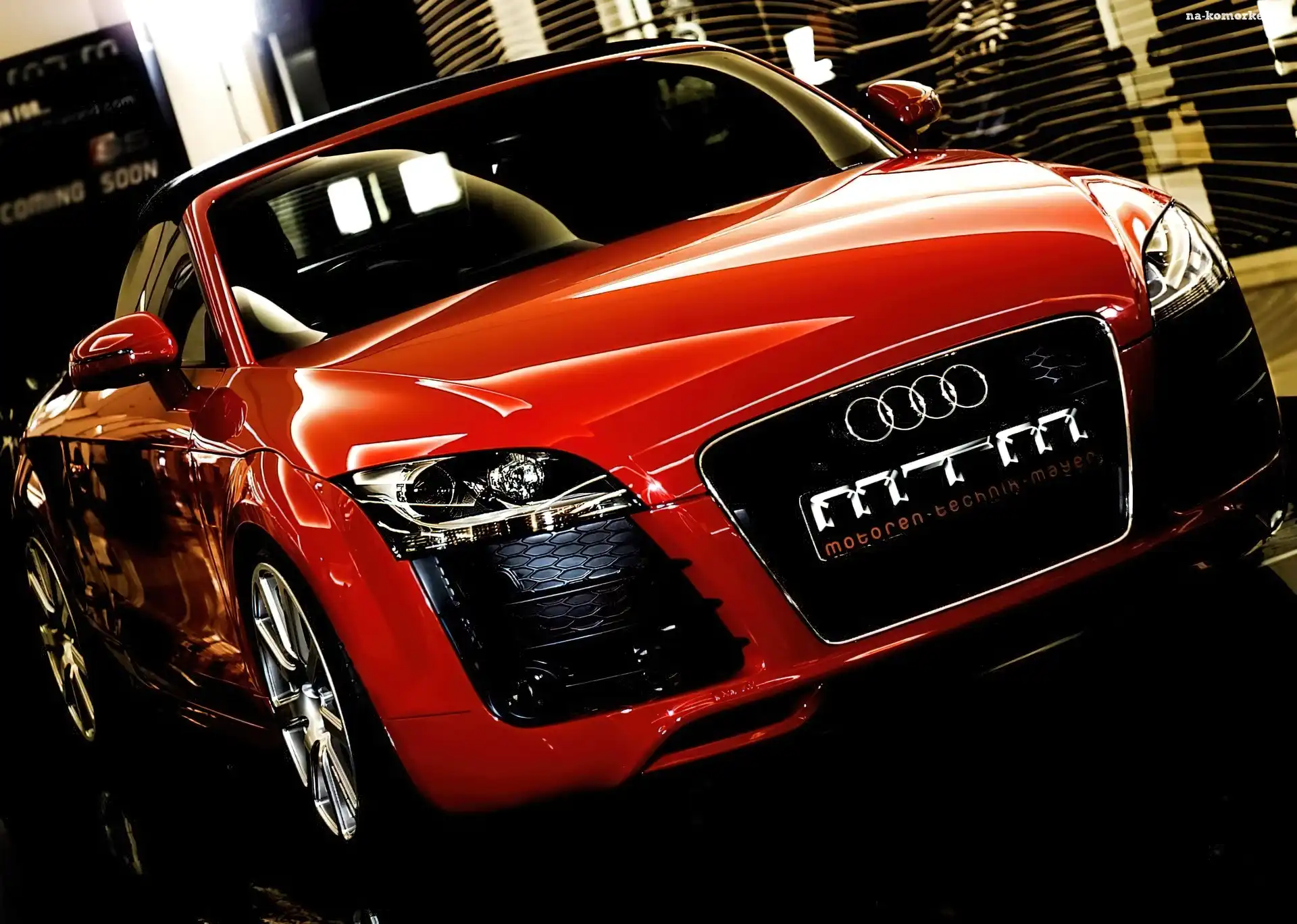 Czerwone, Audi TT, Tuning MTM