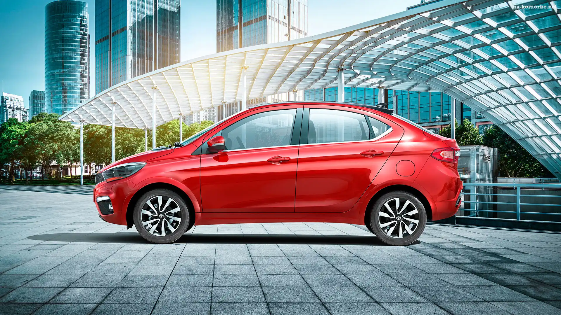Czerwony, Tata Tigor Geneva Edition, 2017
