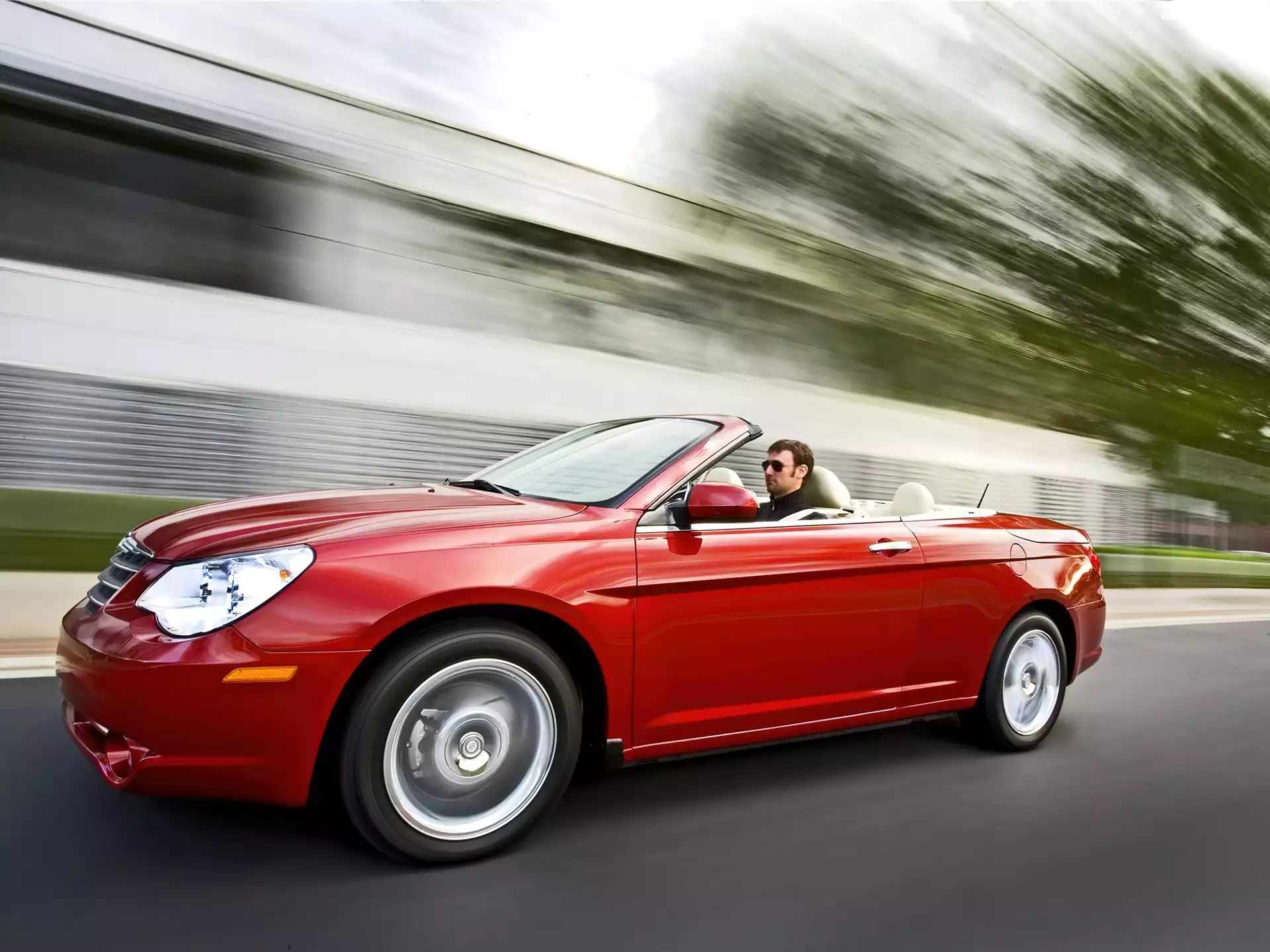 Czerwony, Kierowca, Chrysler Sebring