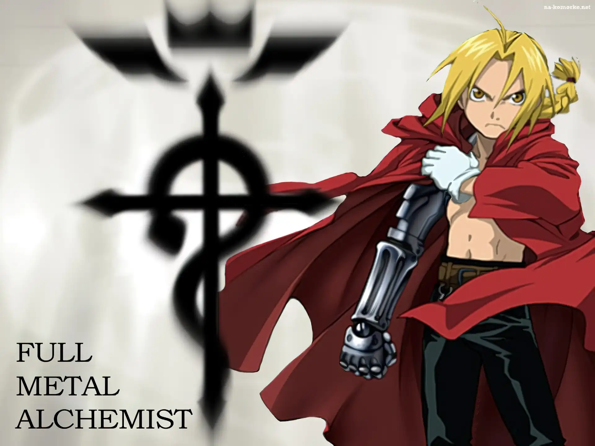 ręka, człowiek, peleryna, Full Metal Alchemist, postać, zbroja