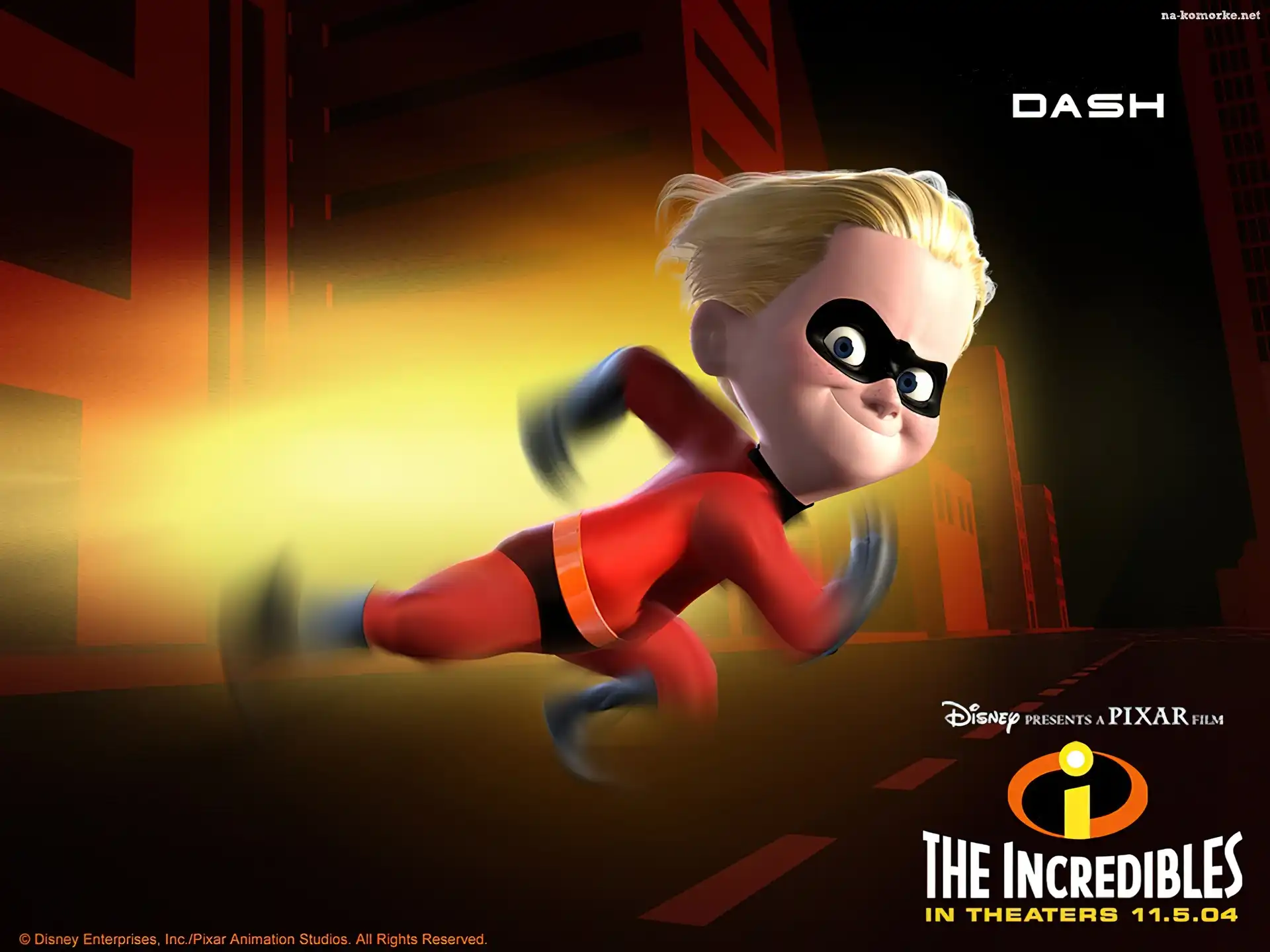 Dash, The Incredibles, Iniemamocni