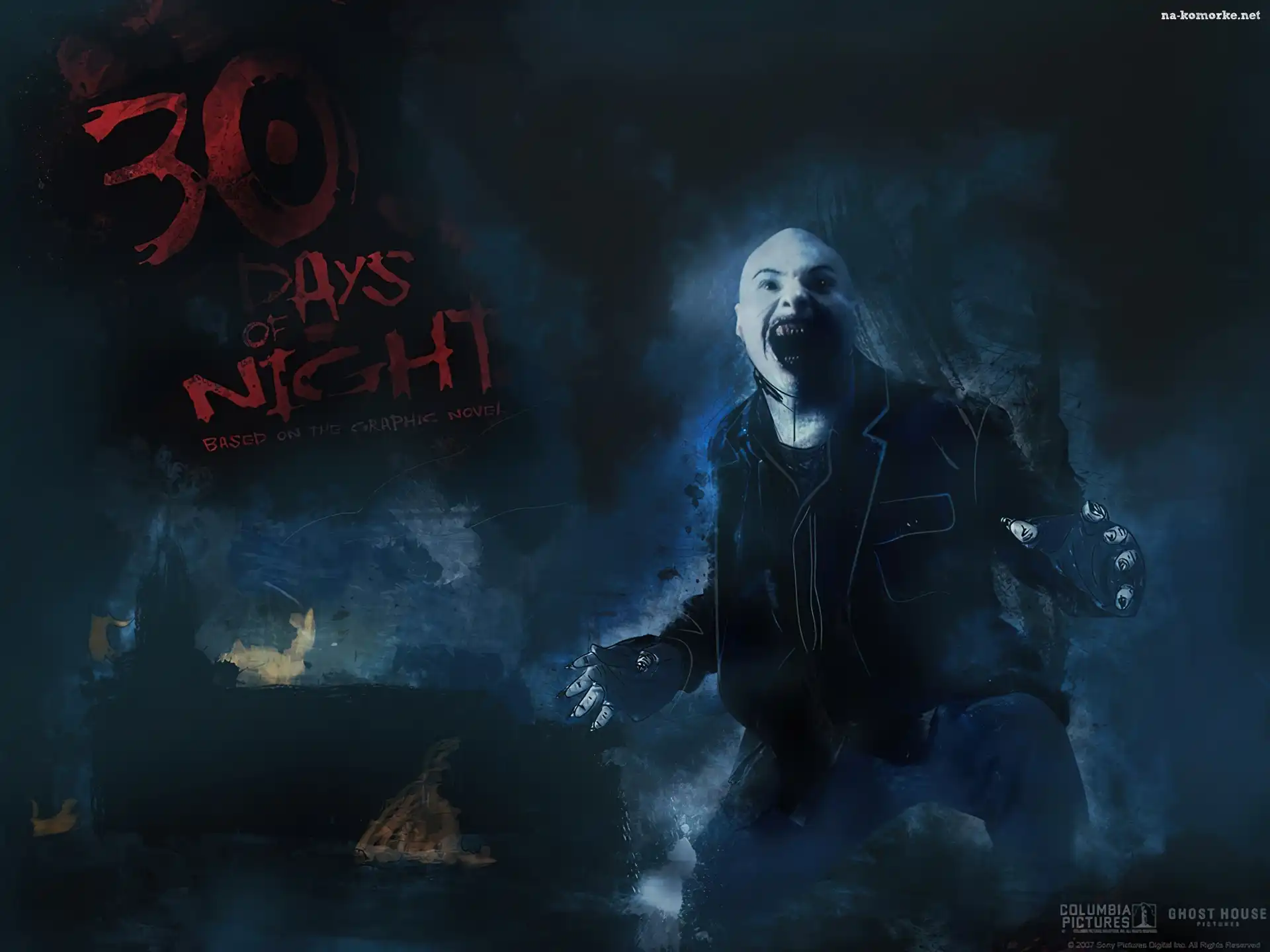 30 Days Of Night, wilkołak, łysy, chłopak