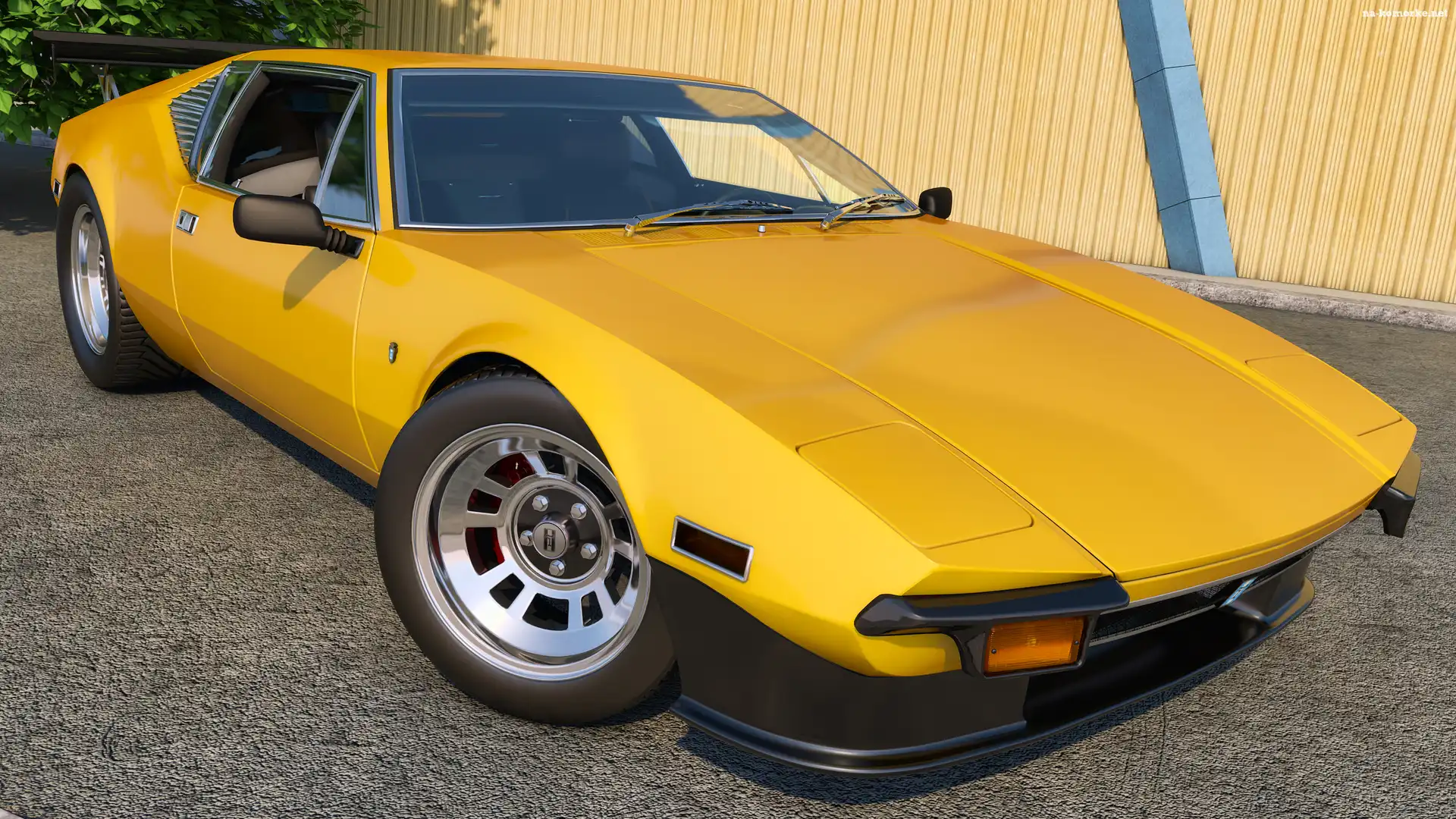 De Tomaso Pantera, Zabytkowy, Żółty, 1971