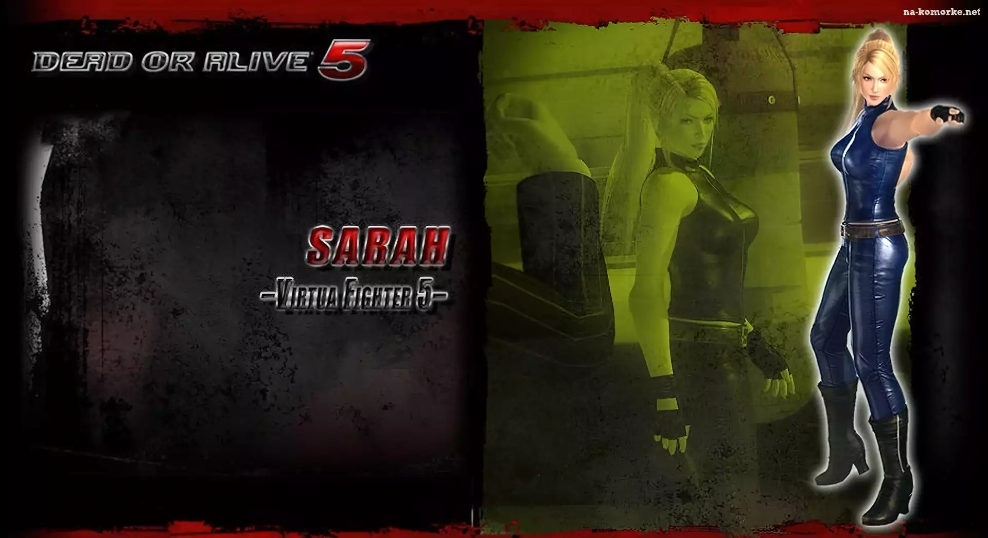 Dead Or Alive 5, Sarah