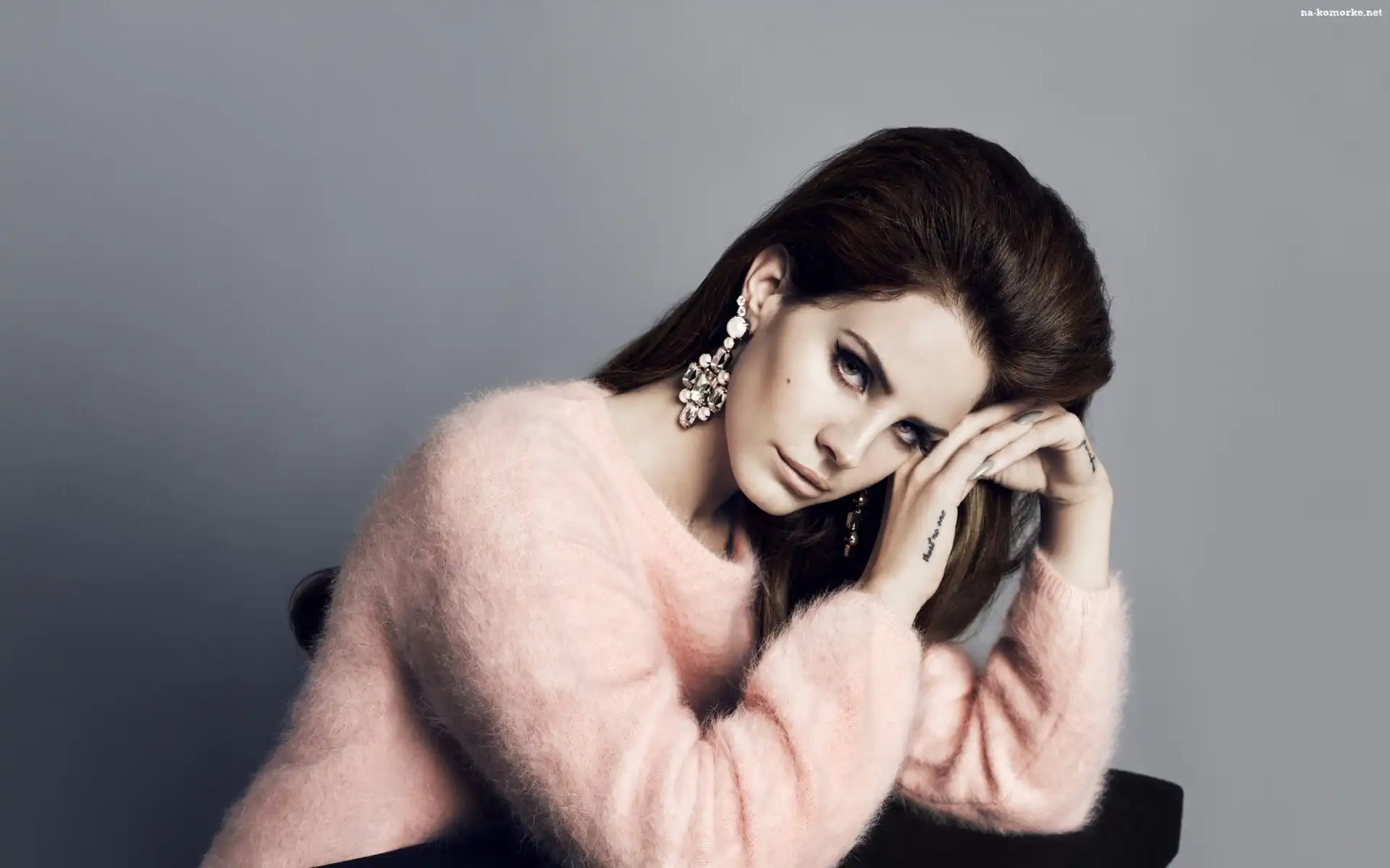 Lana Del Rey, Kobieta, Brunetka, Kolczyk, Piosenkarka
