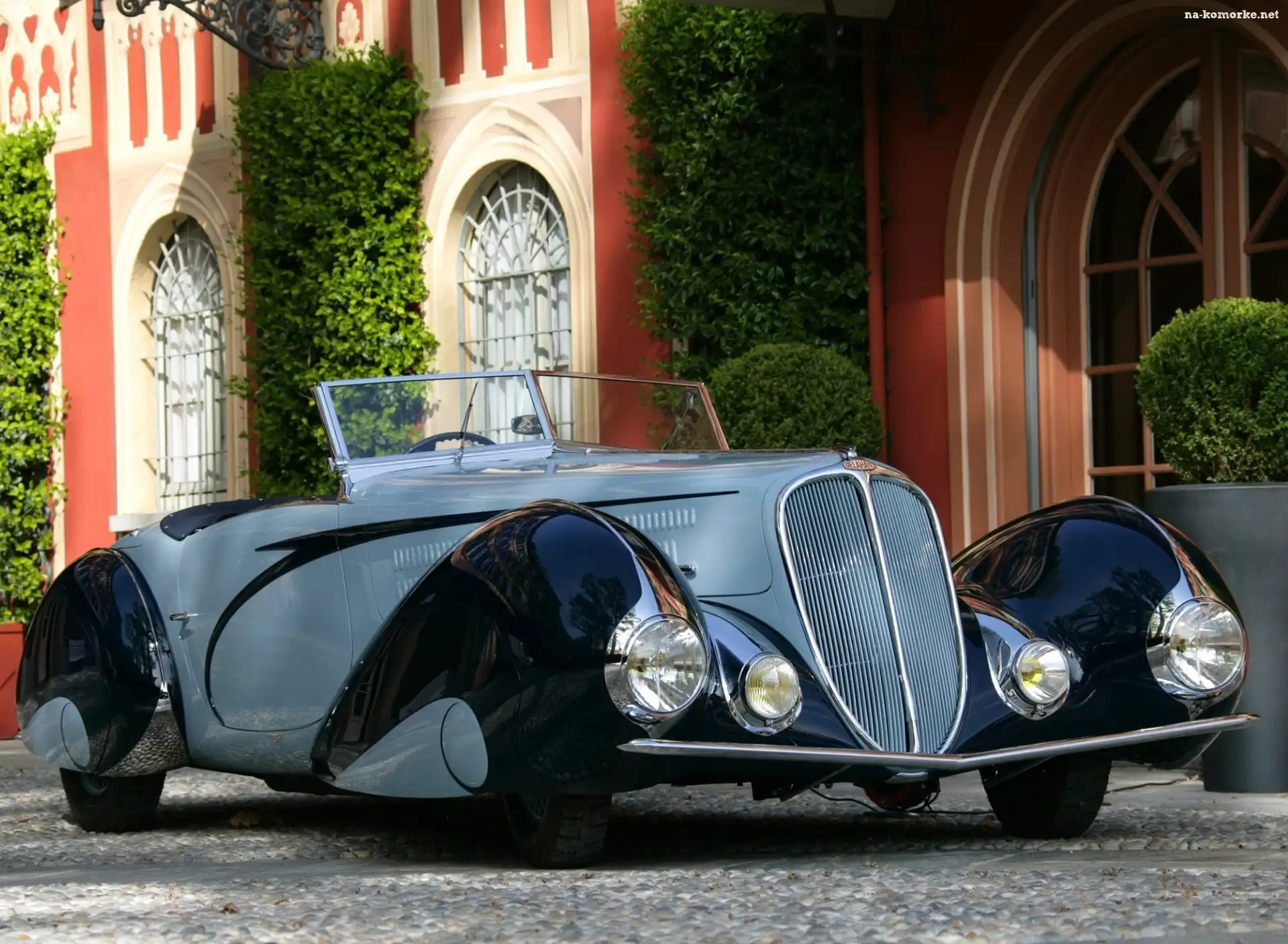 Delahaye 135 M, Zabytkowy, Kabriolet, Samochód