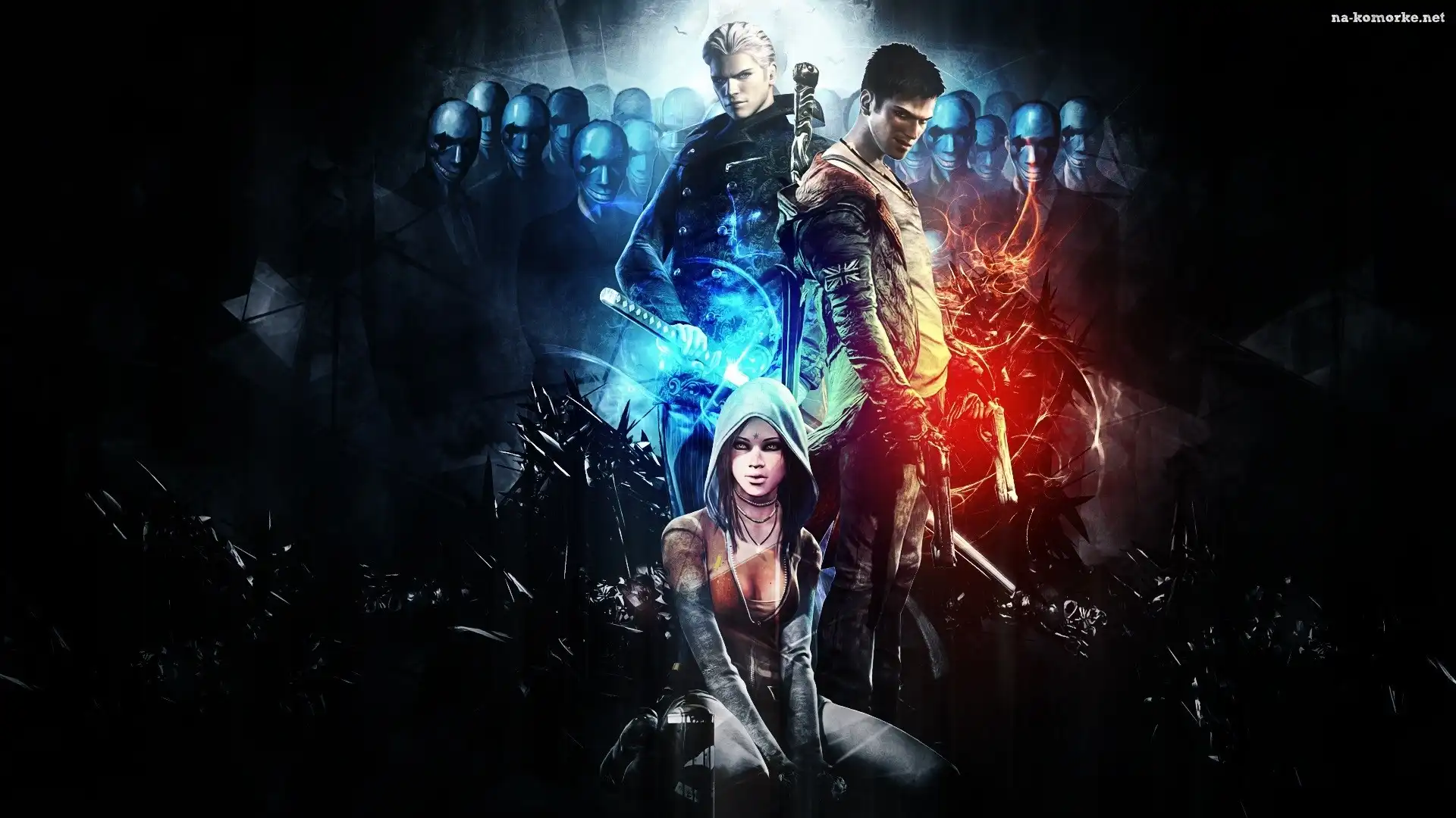 Devil My Cry, Kat, Dante, Nero