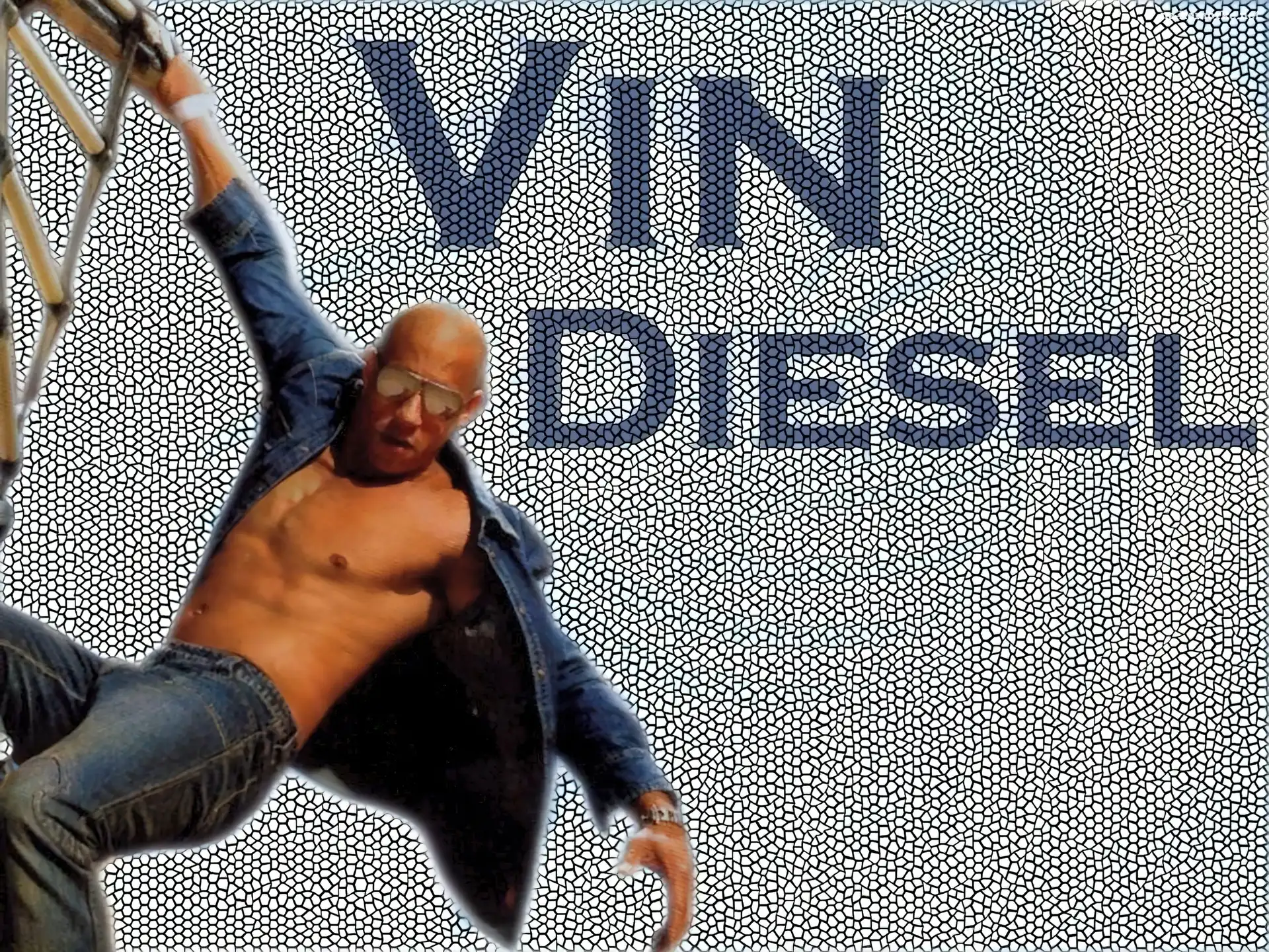 Vin Diesel, okulary