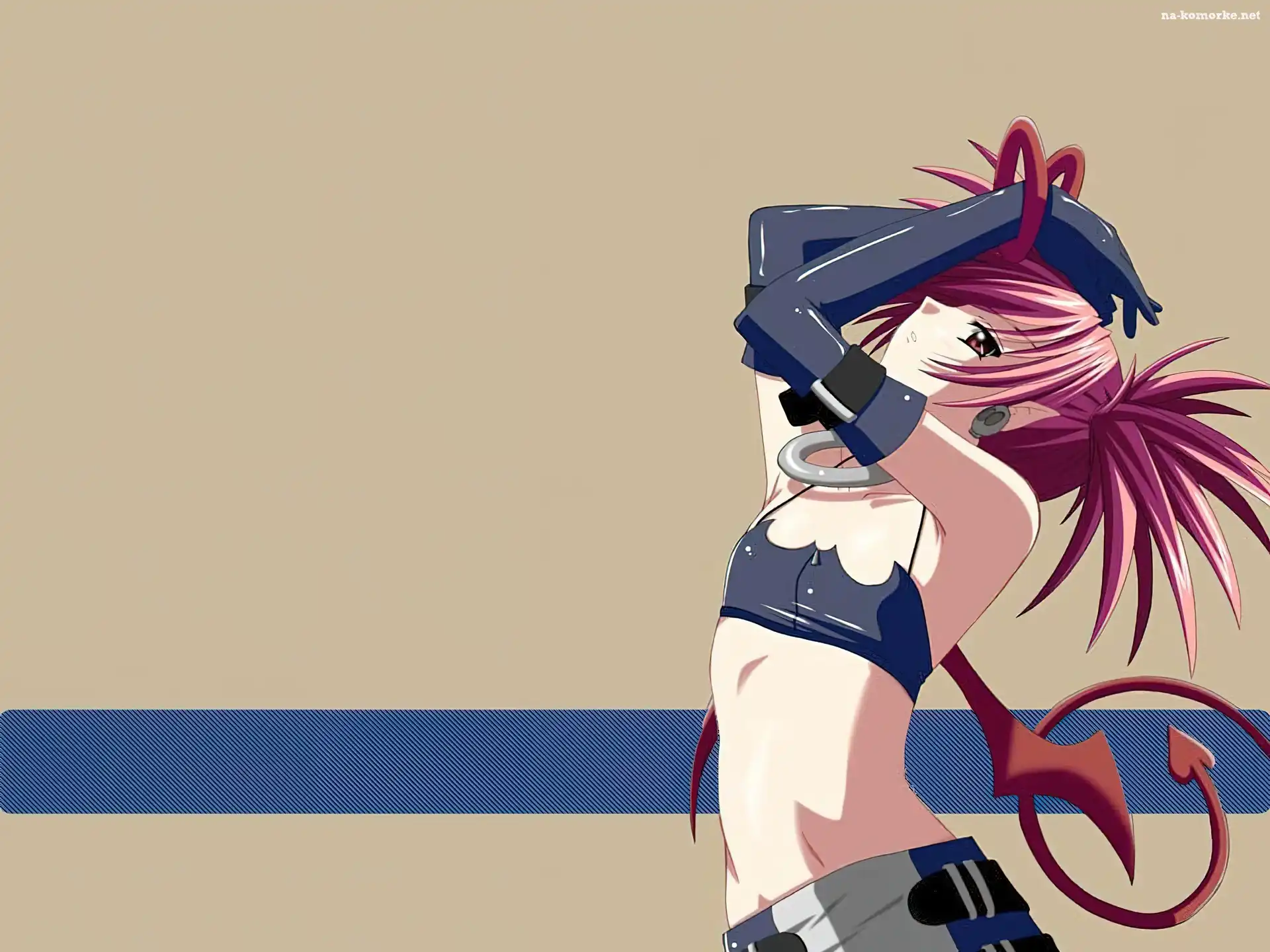 Disgaea, bransoletka, stanik, dziewczyna