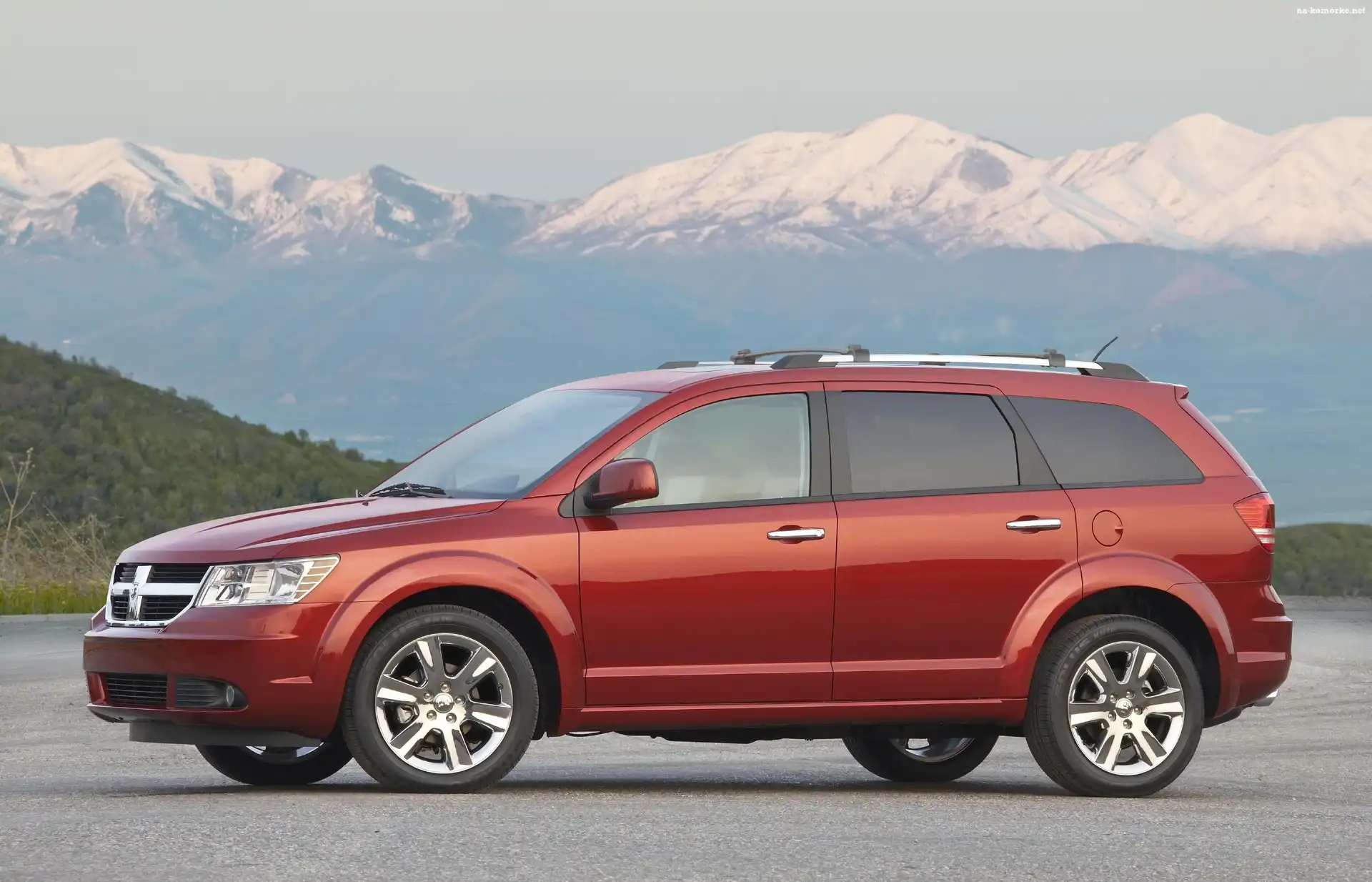 Dodge Journey, Góry, Ciemne, Szyby