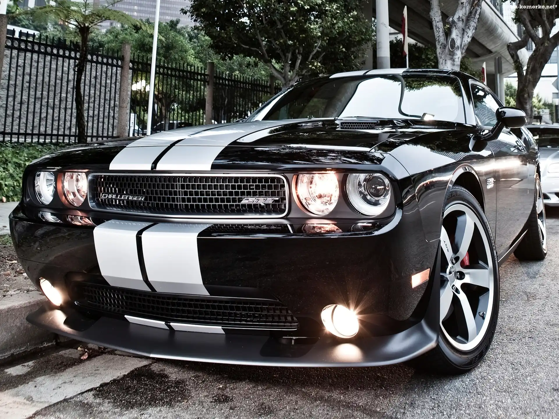 Dodge Challenger STR8, Wlot, Zderzak