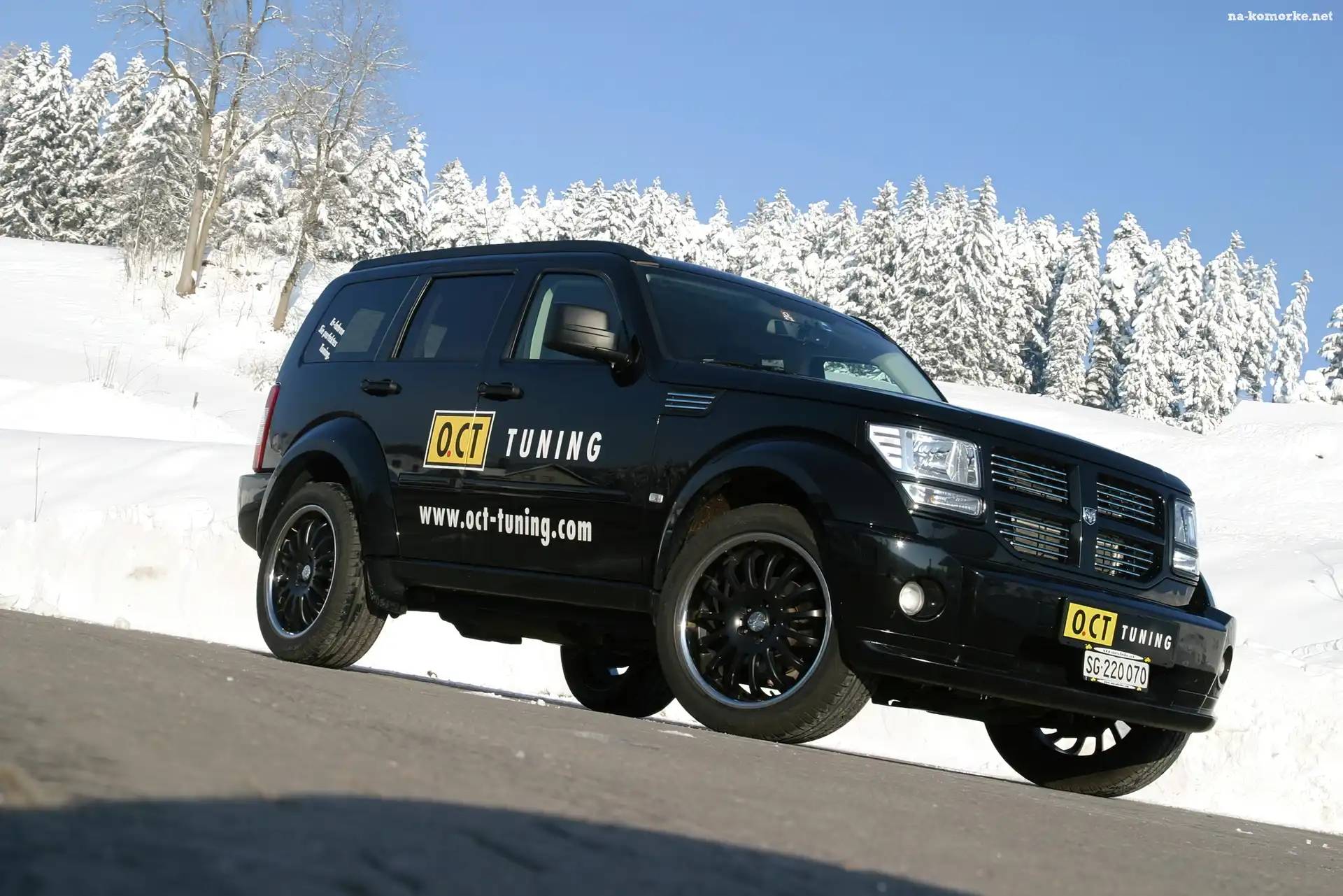 Dodge Nitro, Zima, Åšnieg