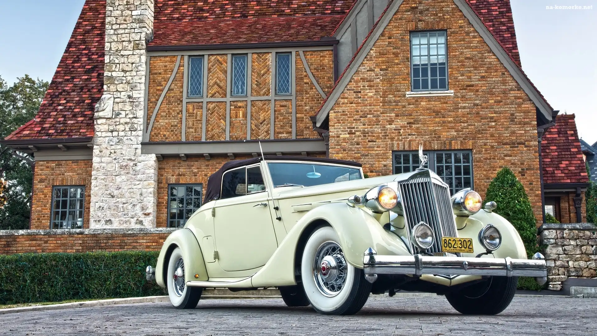 Zabytkowy, Dom, Packard Twelve Coupe Roadster, 1936