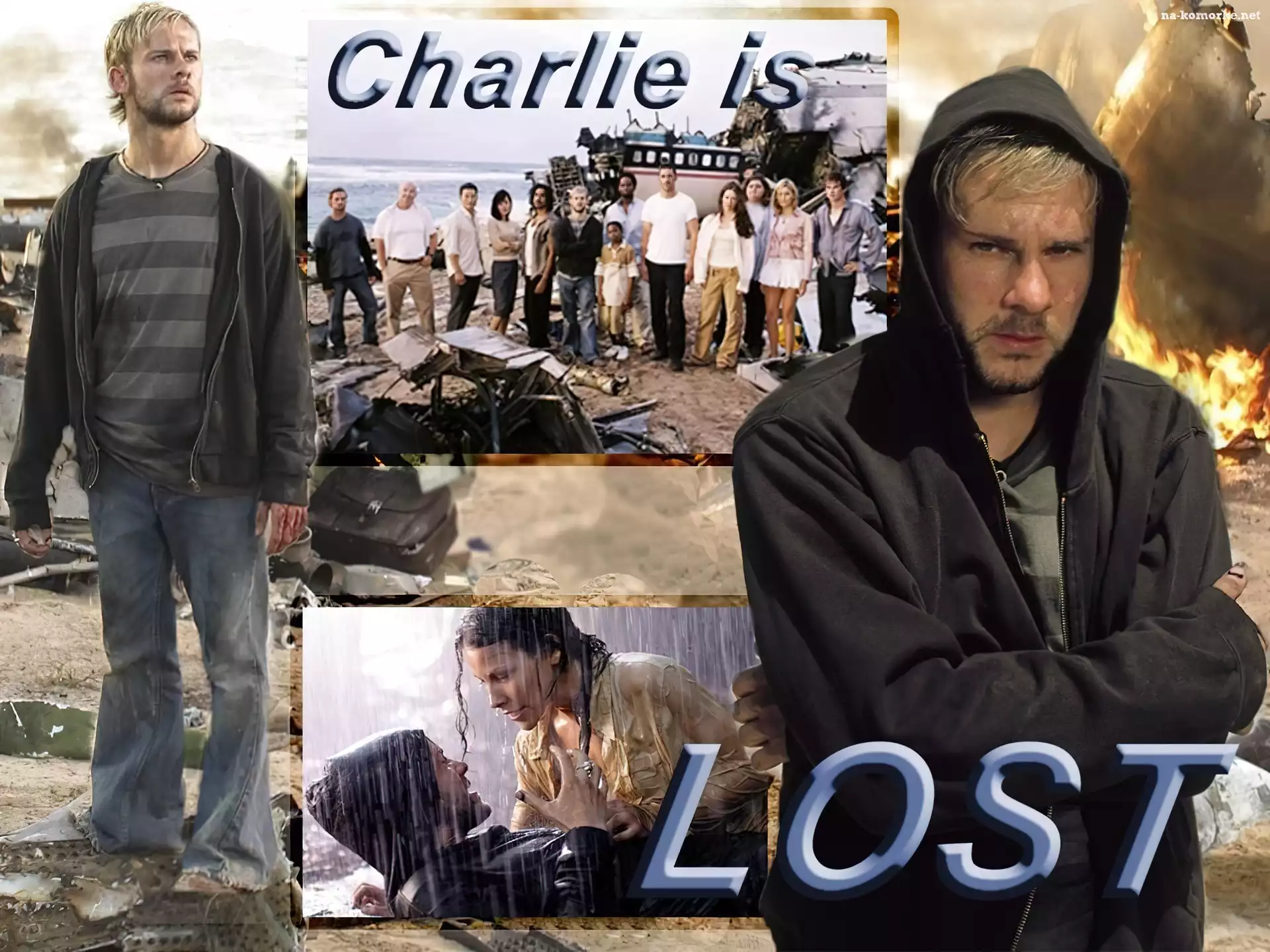 Dominic Monaghan, kaptur, bluza