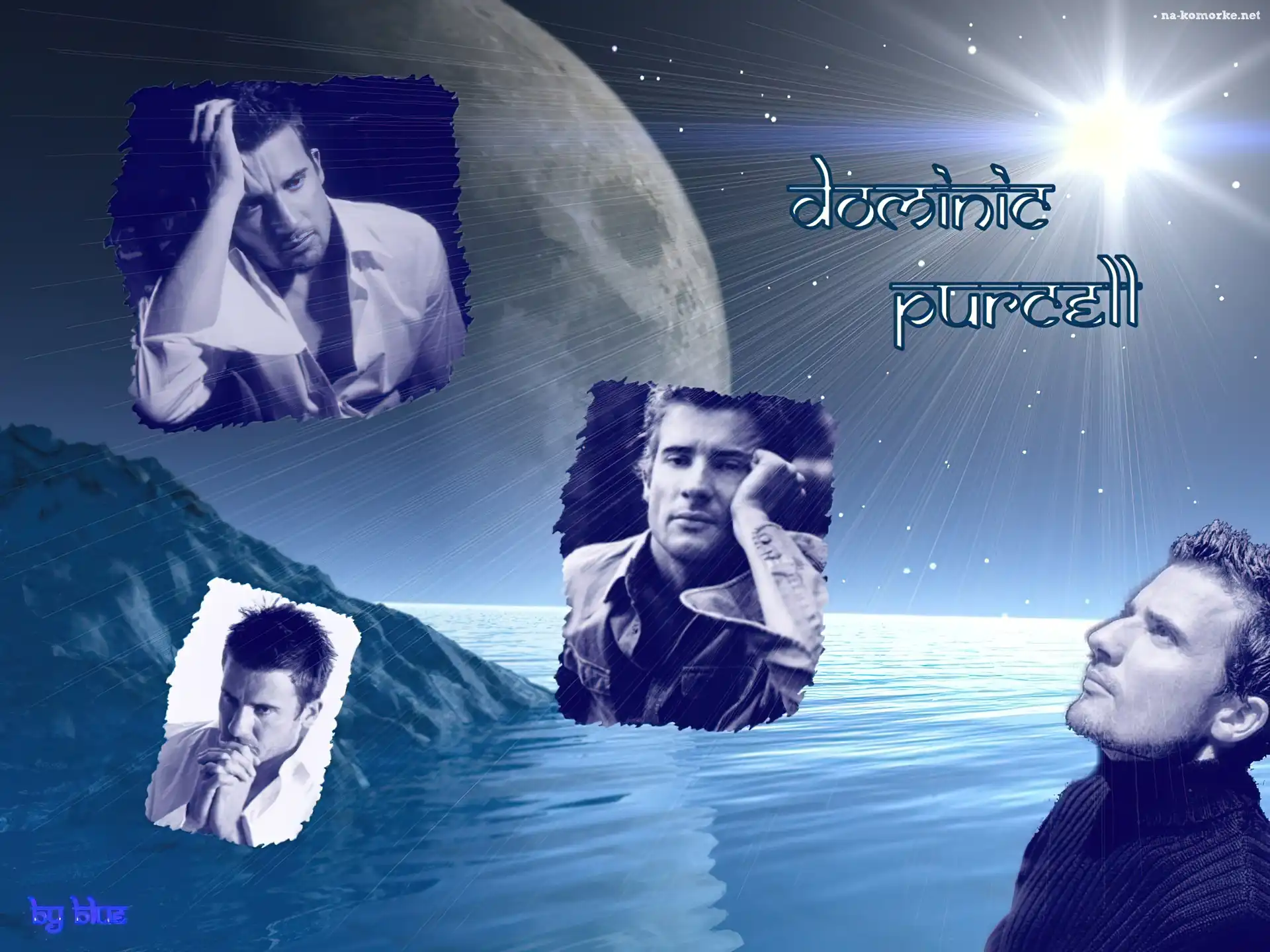 Dominic Purcell, zdjęcia, woda