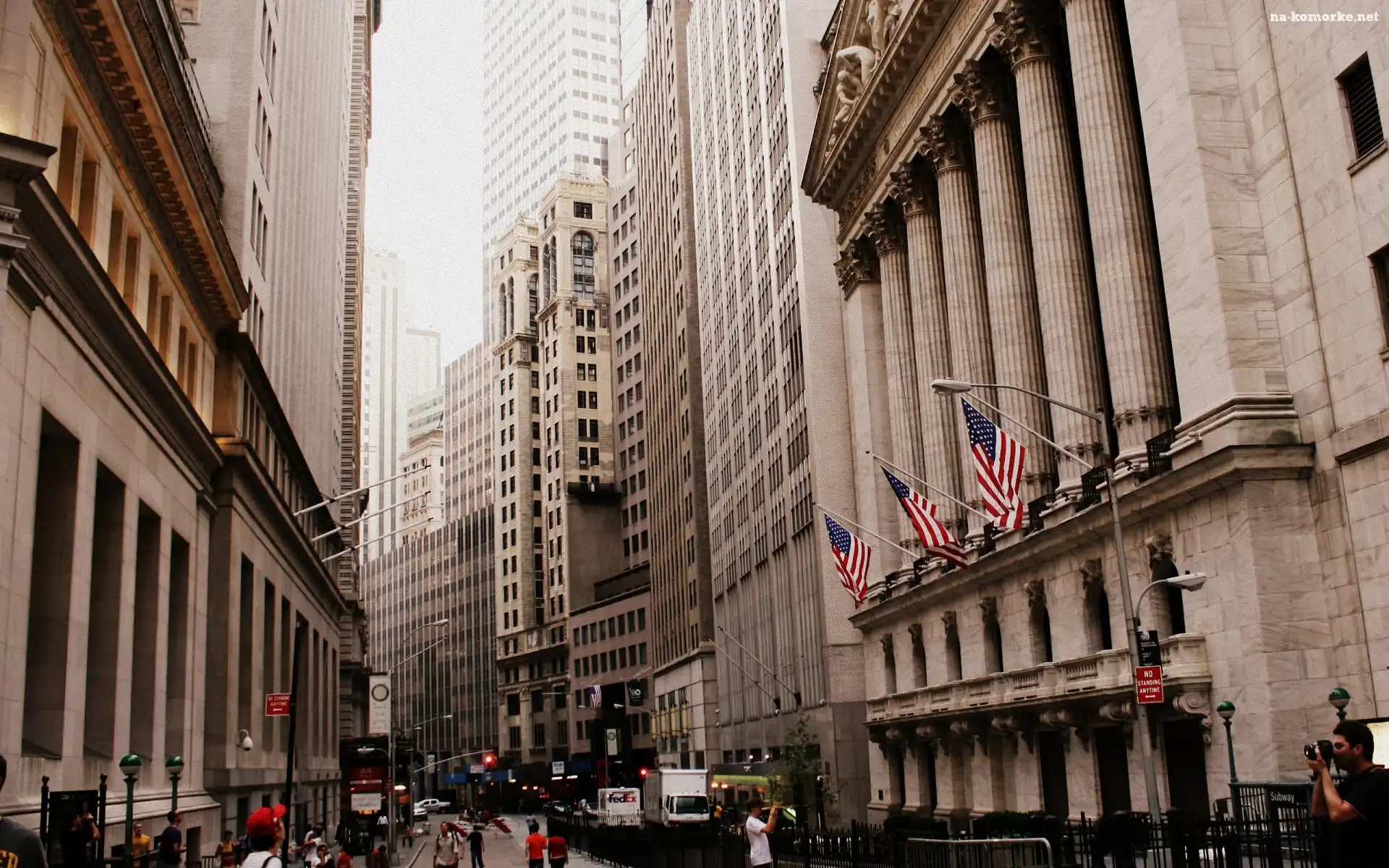 Drapacze Chmur, Wall Street, Nowy Jork