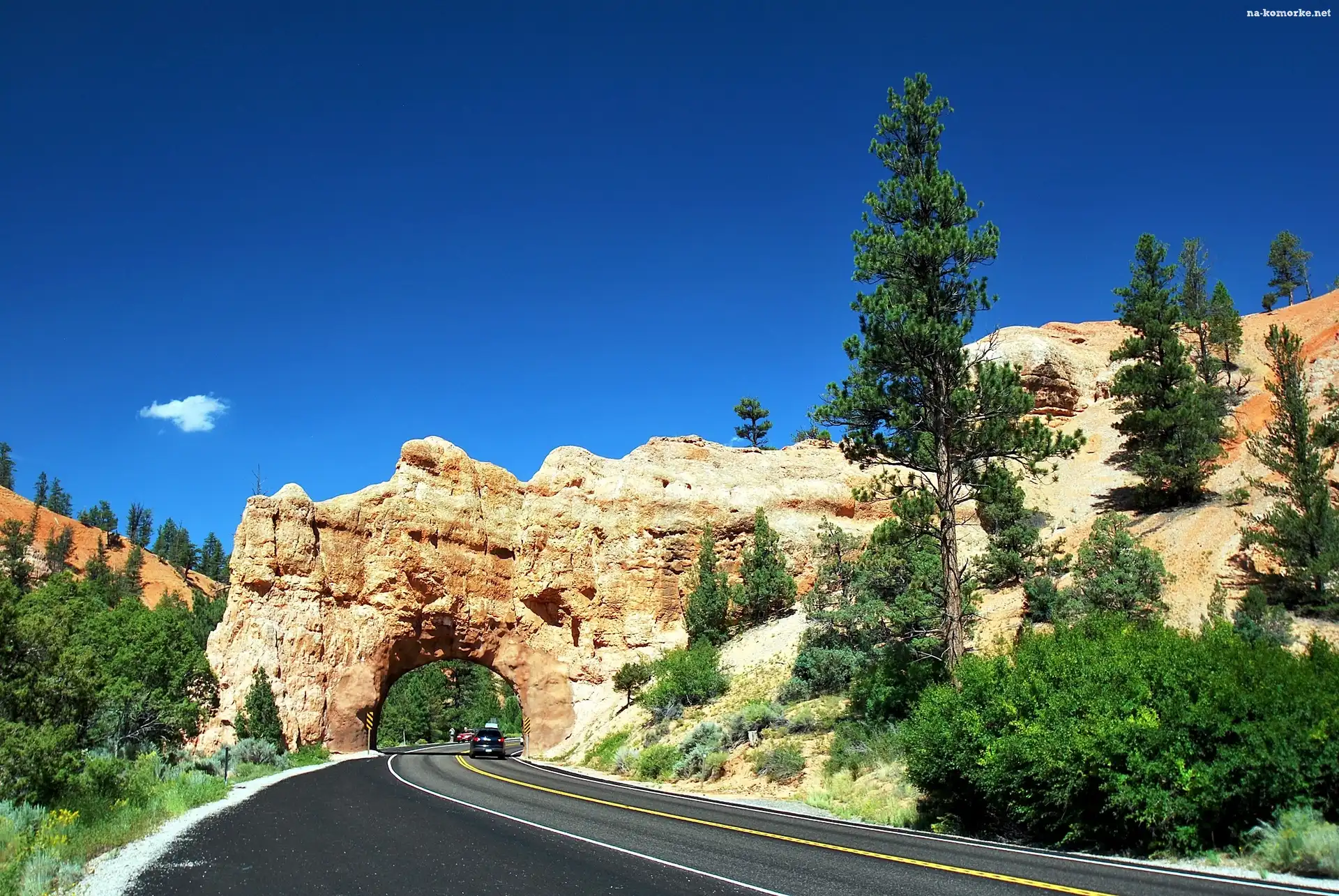 Droga, USA, Czerwony Kanion, Utah