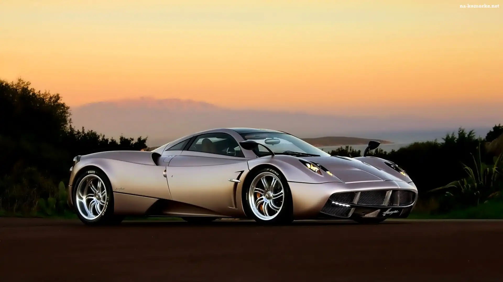 Droga, Pagani, Huayra, Zachód, Słońca