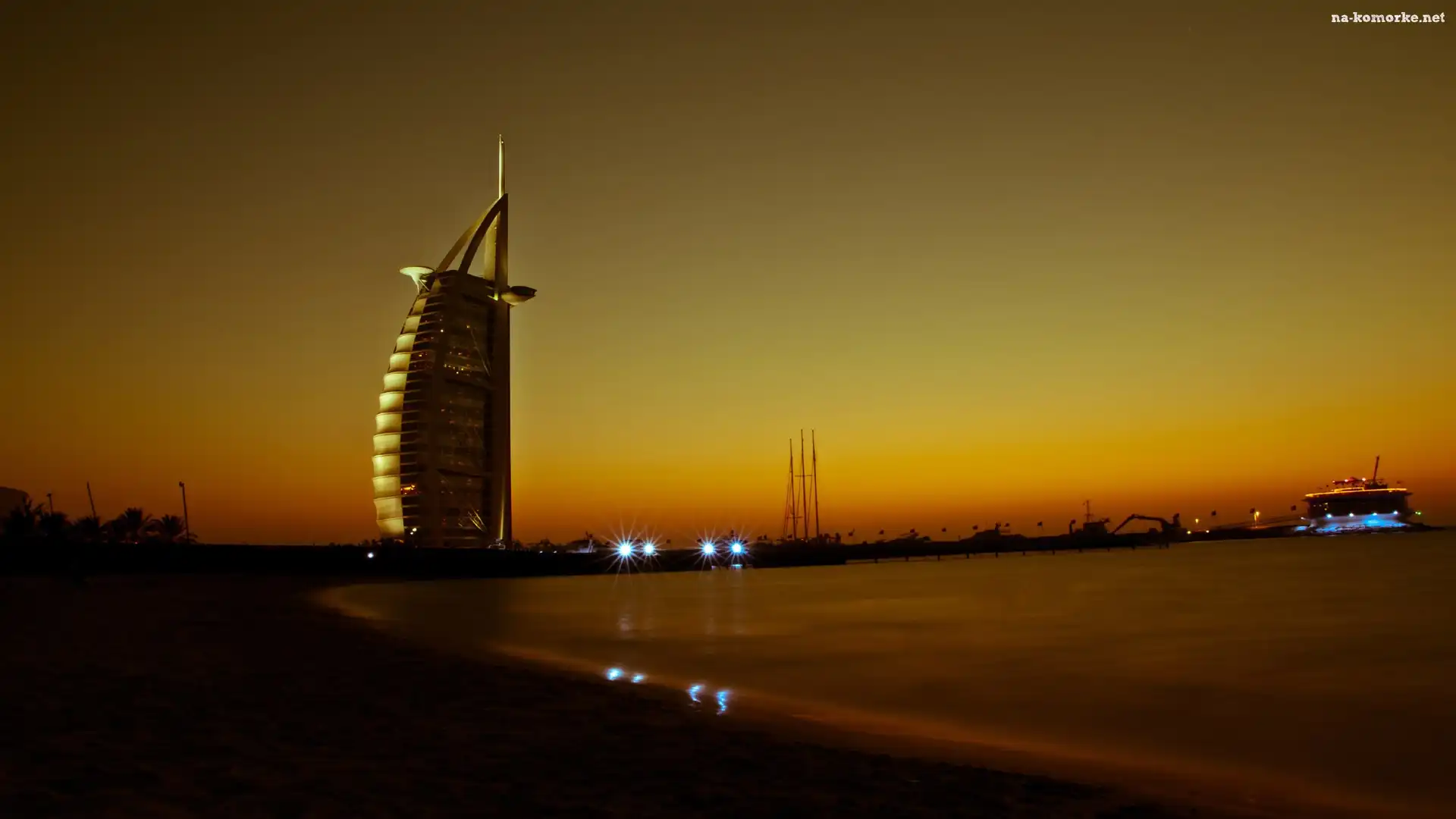 Dubaj, Noc